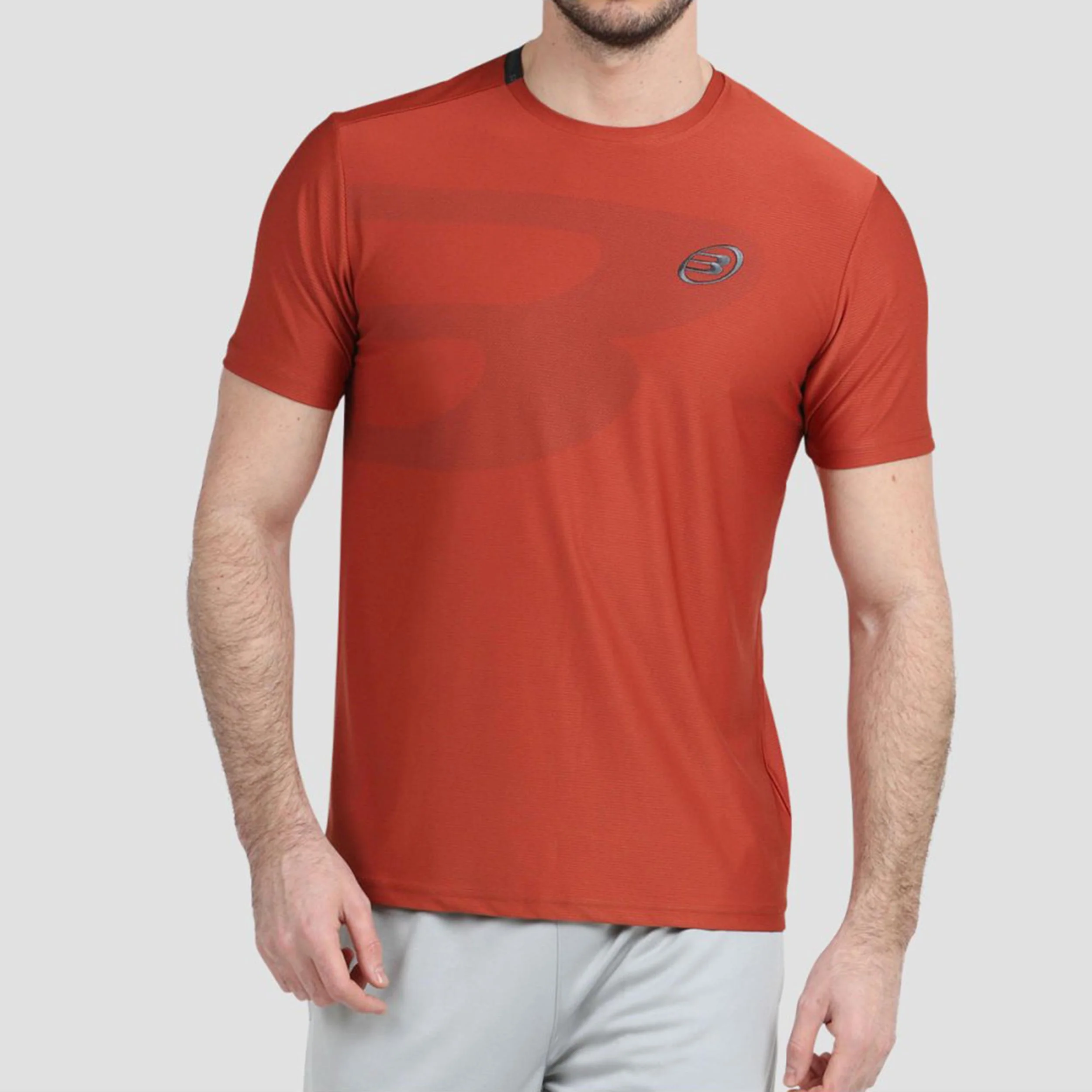 Camiseta De Manga Corta Hombres-Óxido