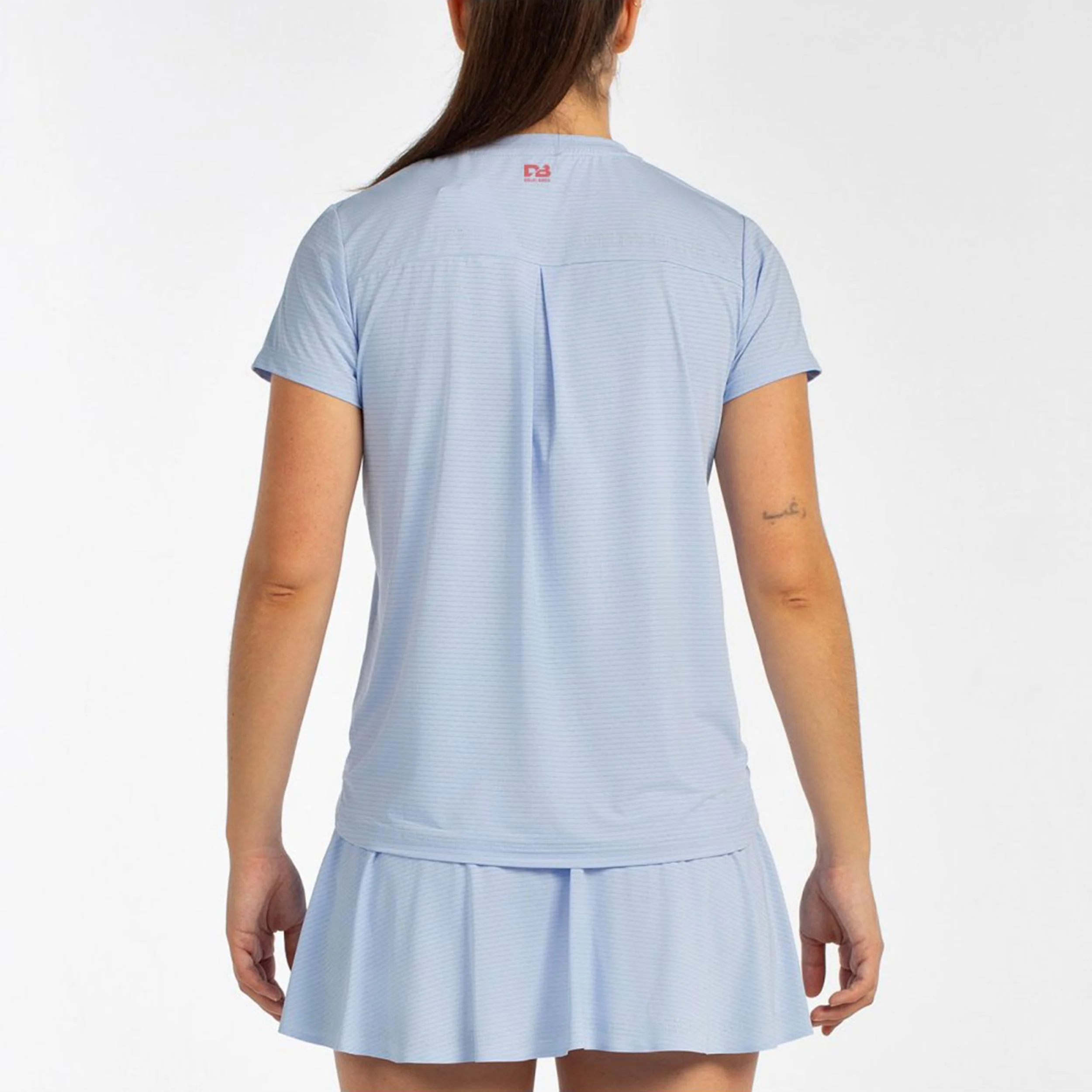 Chamuy Camiseta De Manga Corta Mujeres-Azul - Image 3
