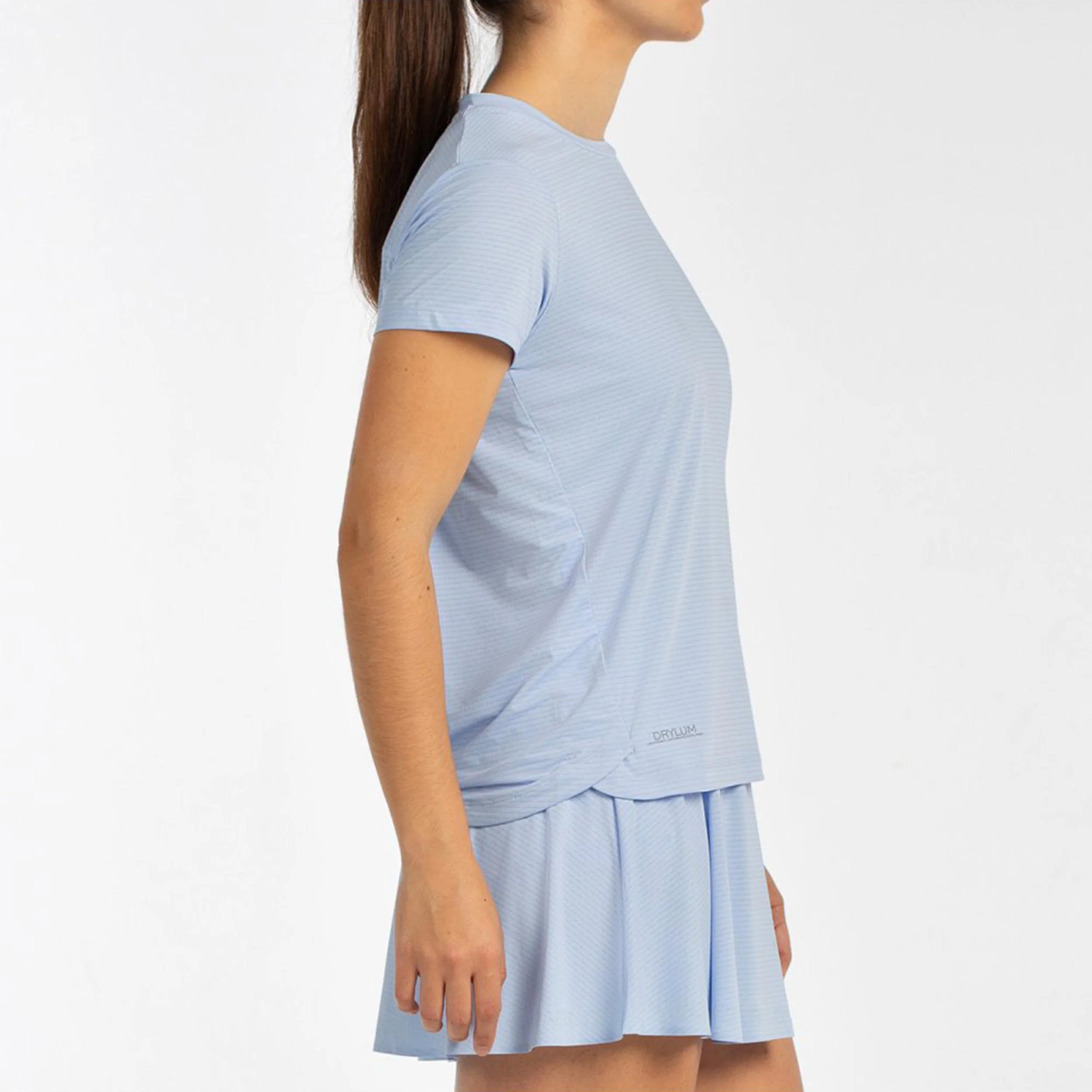 Chamuy Camiseta De Manga Corta Mujeres-Azul - Image 4