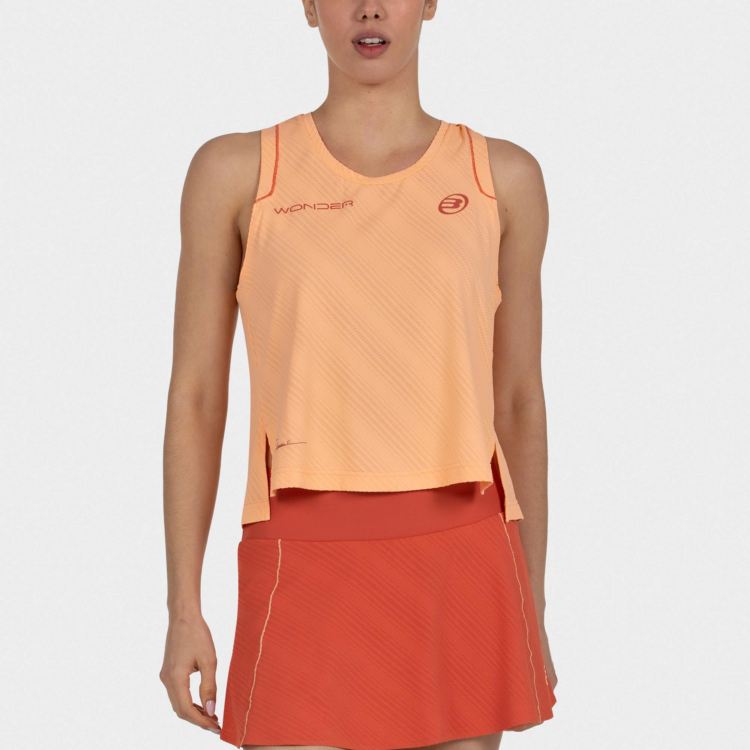 Claudia 26V Camiseta de tirantes Mujeres - albaricoque - Image 2
