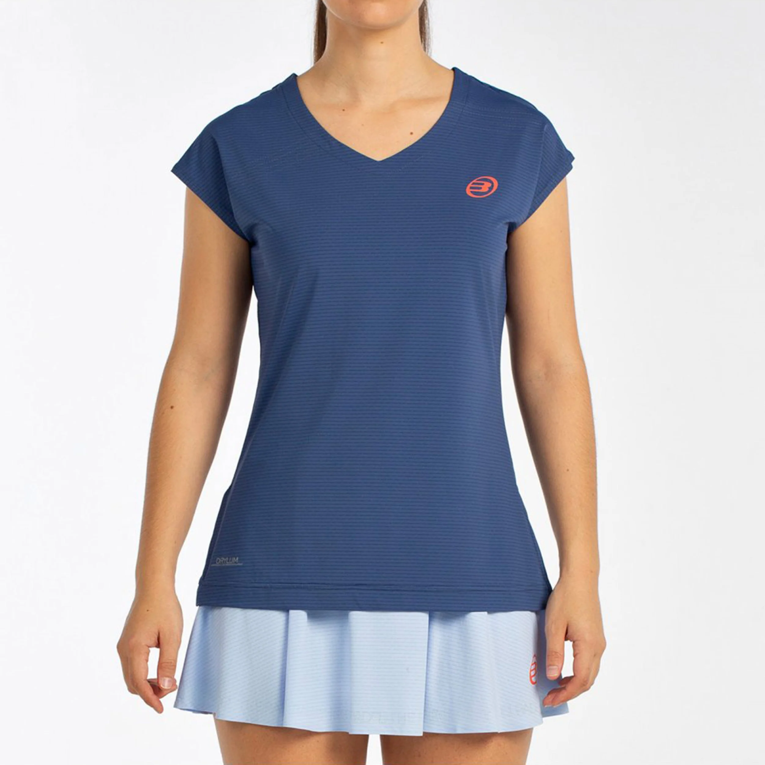 Covelo Camiseta De Manga Corta Mujeres-Azul - Image 2