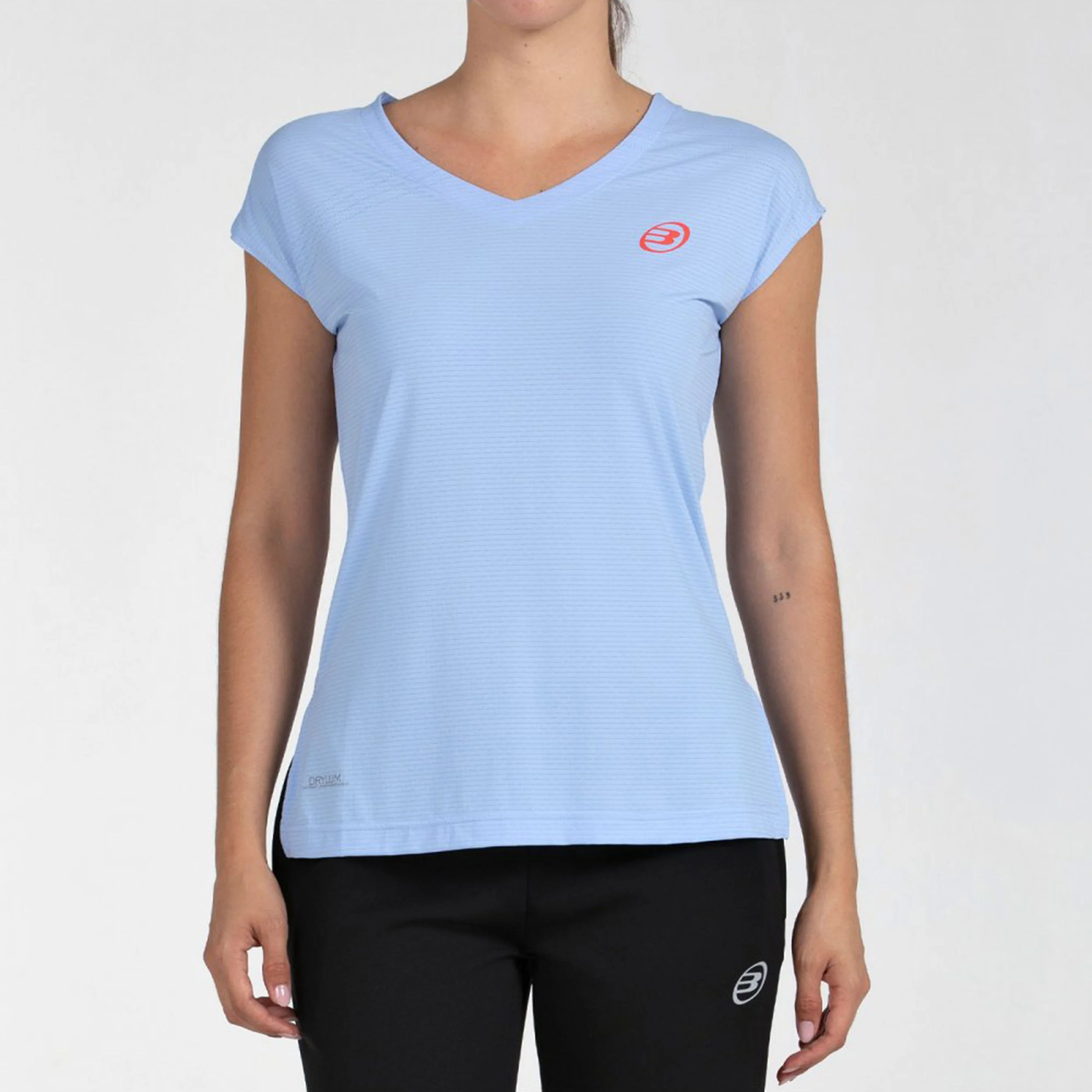 Covelo Camiseta De Manga Corta Mujeres-Azul Claro - Image 2