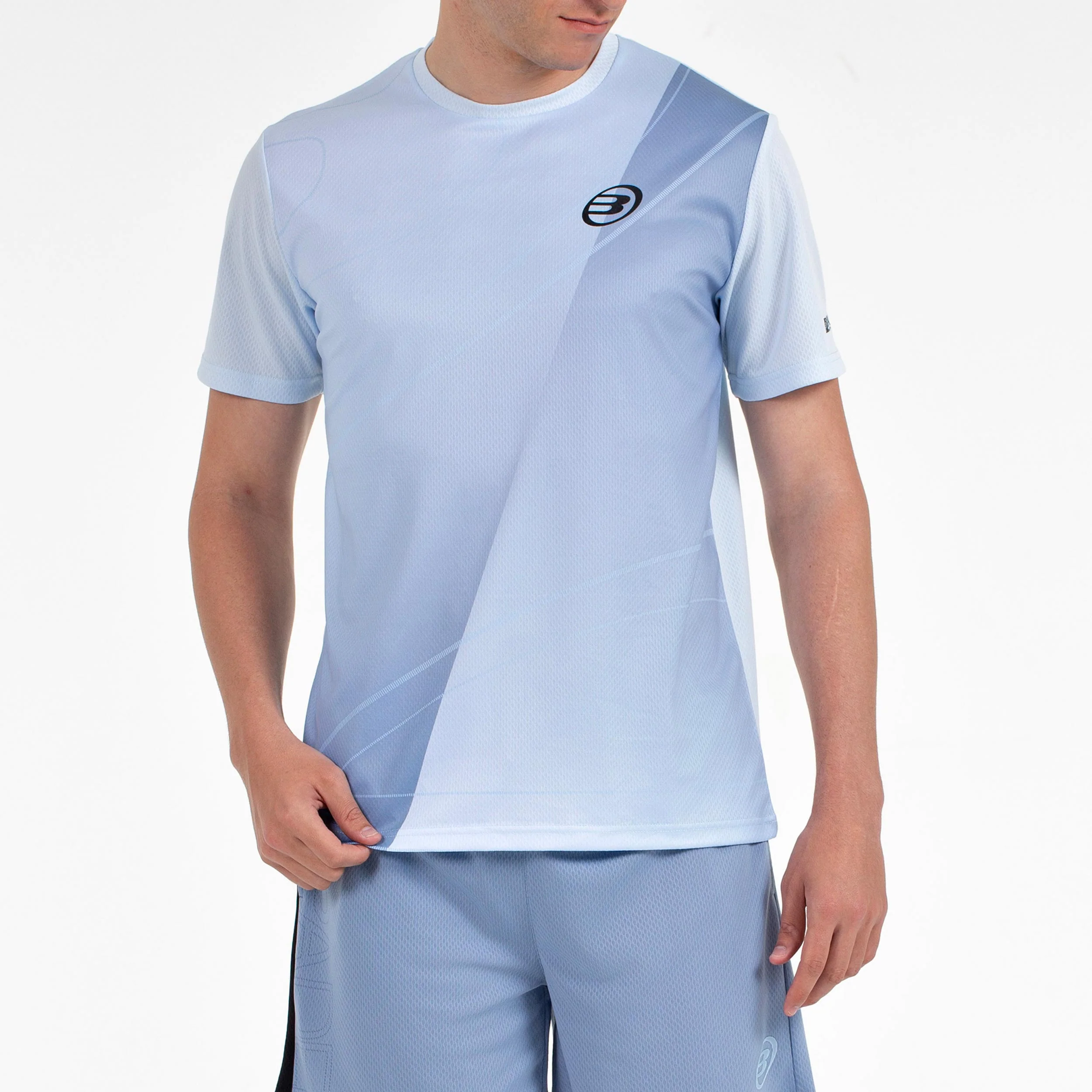 Cumbre Camiseta de manga corta Hombres - azul - Image 2