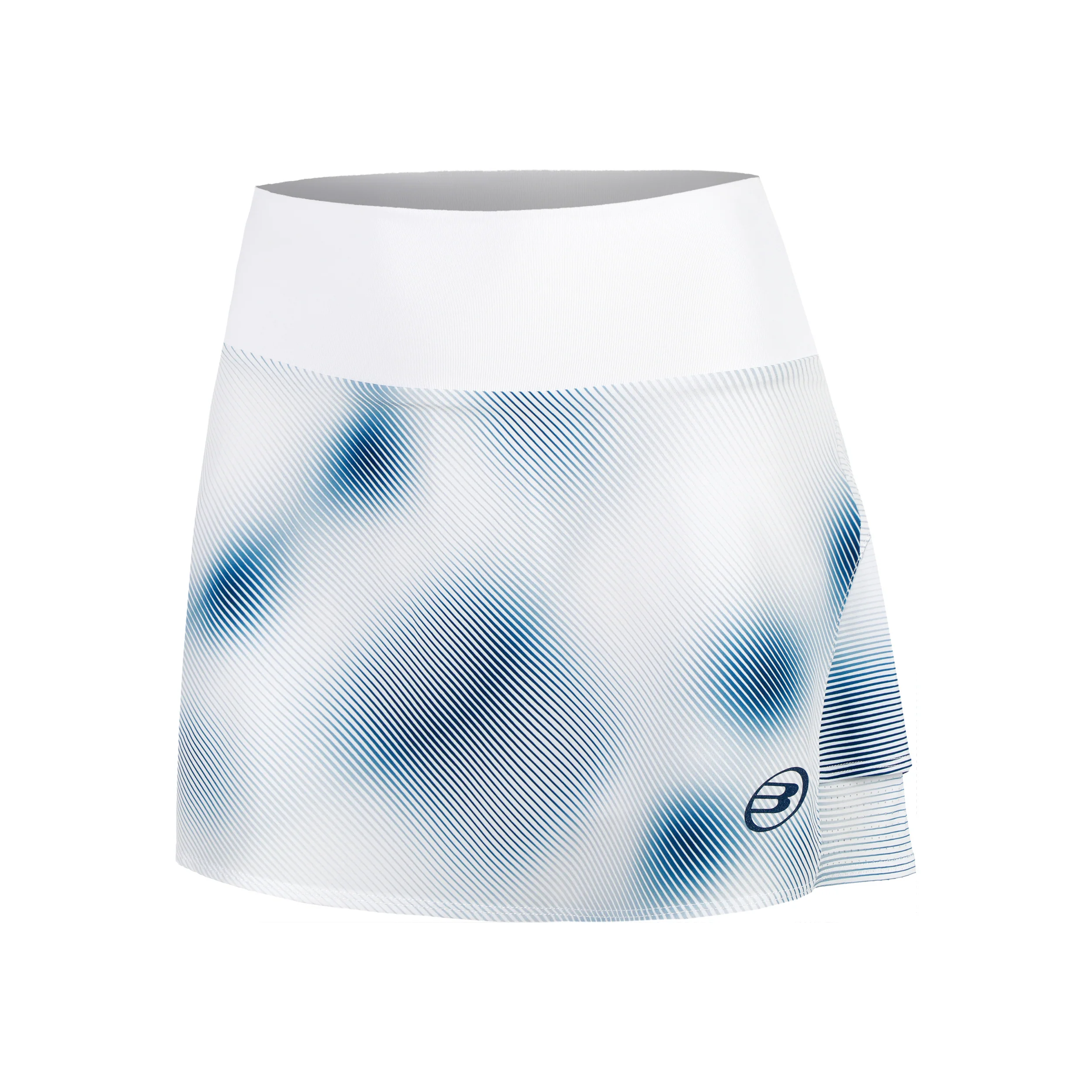 Dauga Falda Mujeres-Blanco,Azul