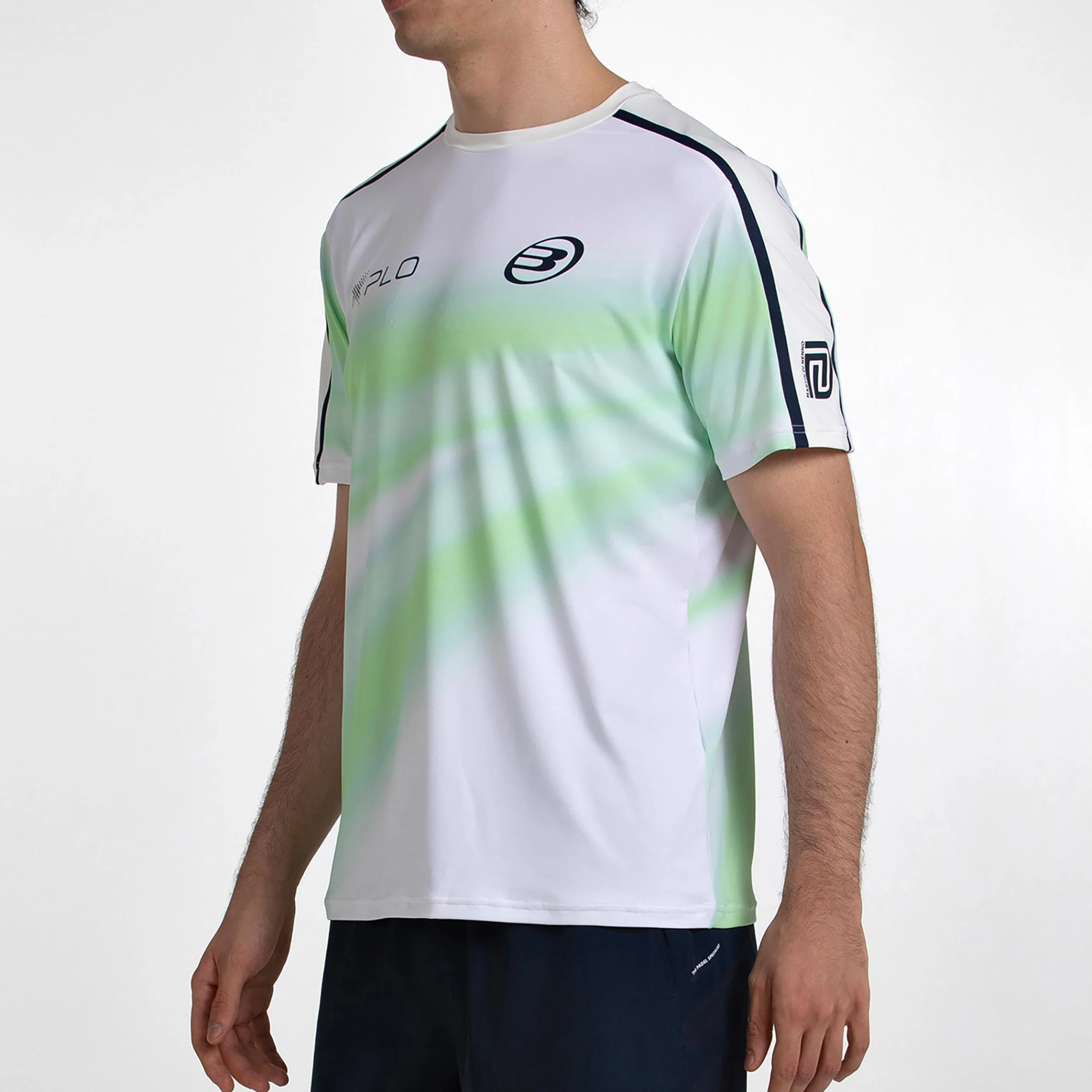 Dinenno 26V Camiseta de manga corta Hombres - blanco, verde