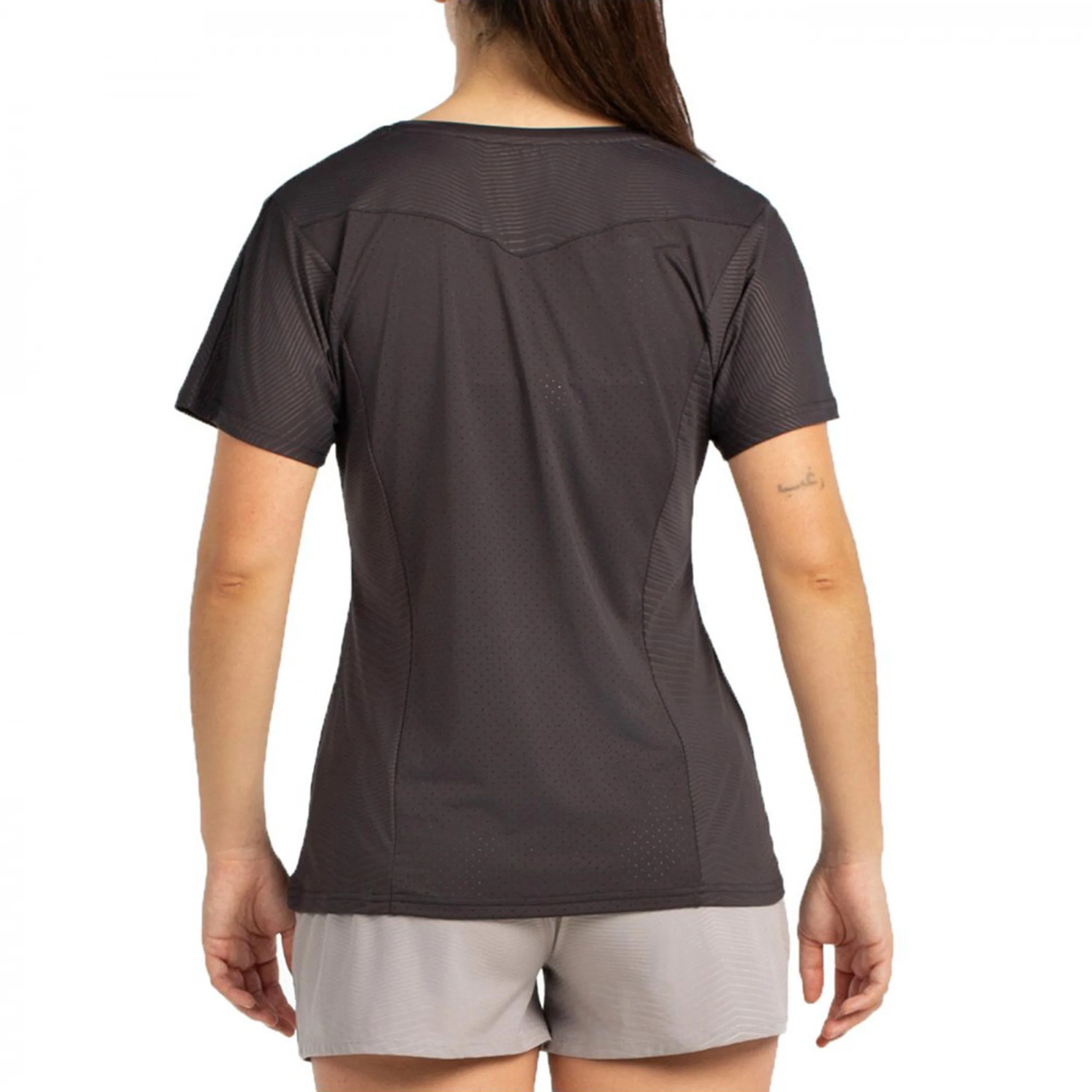 Eches Camiseta De Manga Corta Mujeres-Antracita - Image 3