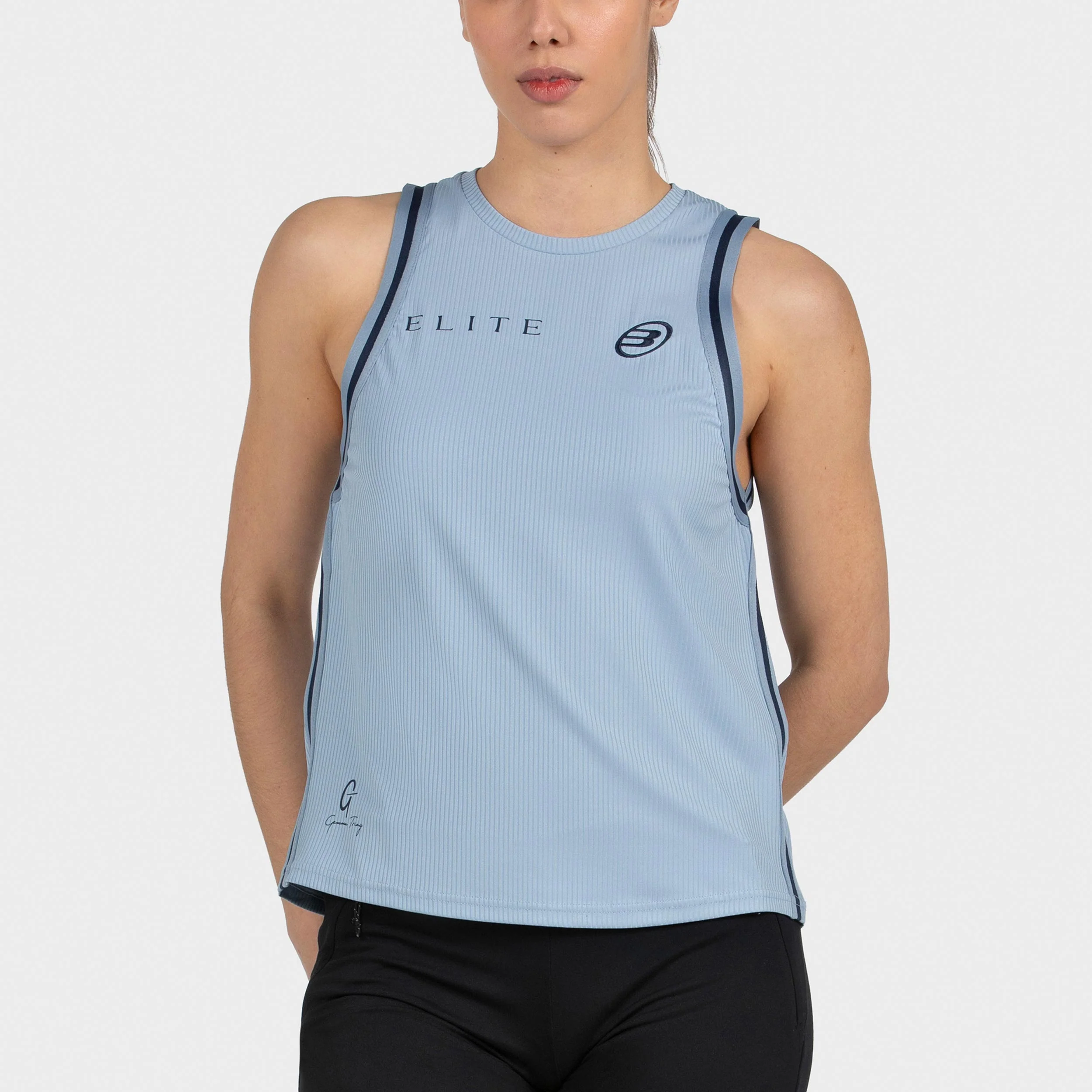 Gemma 26V Camiseta de tirantes Mujeres - azul