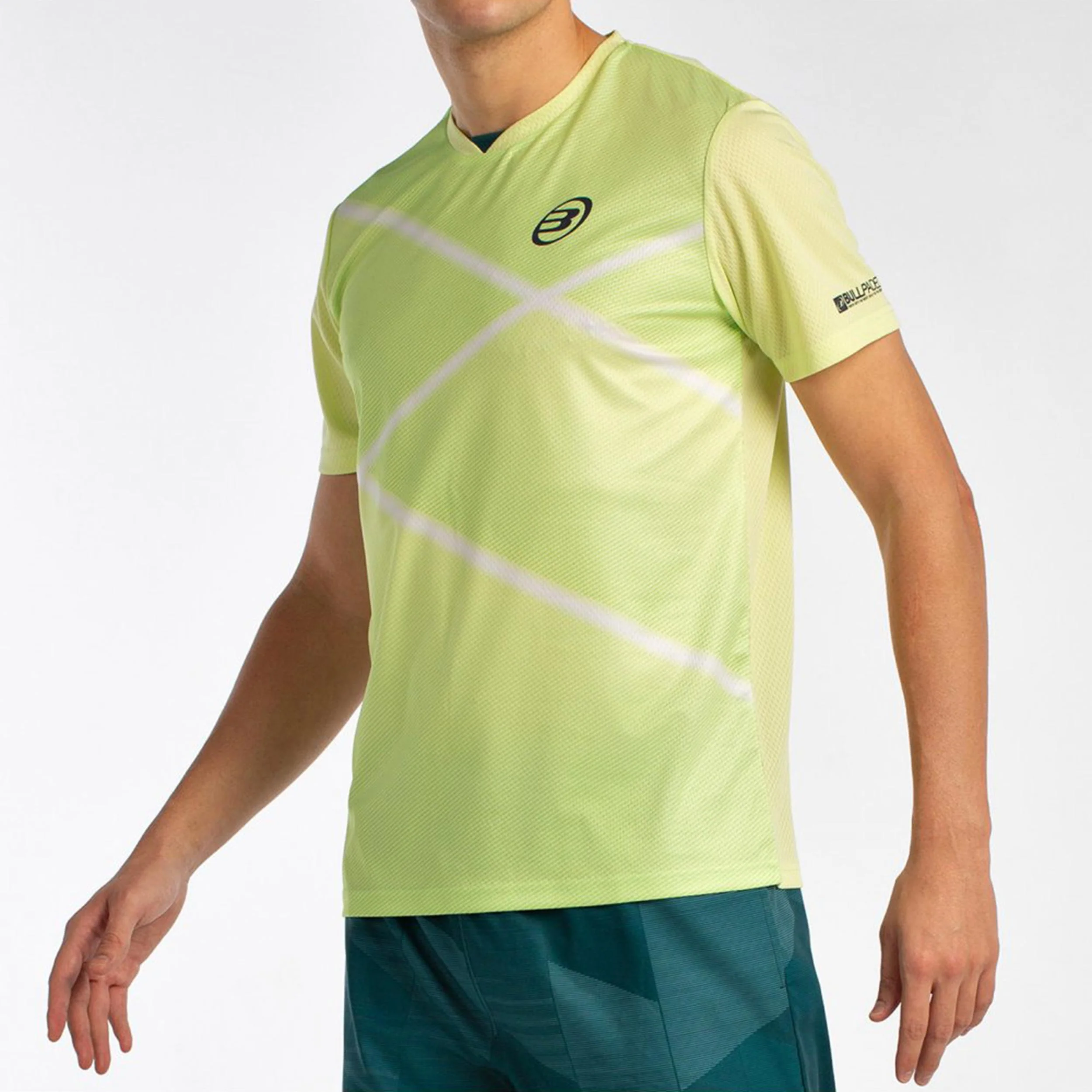 Ladra Camiseta De Manga Corta Hombres-Amarillo Limón - Image 3