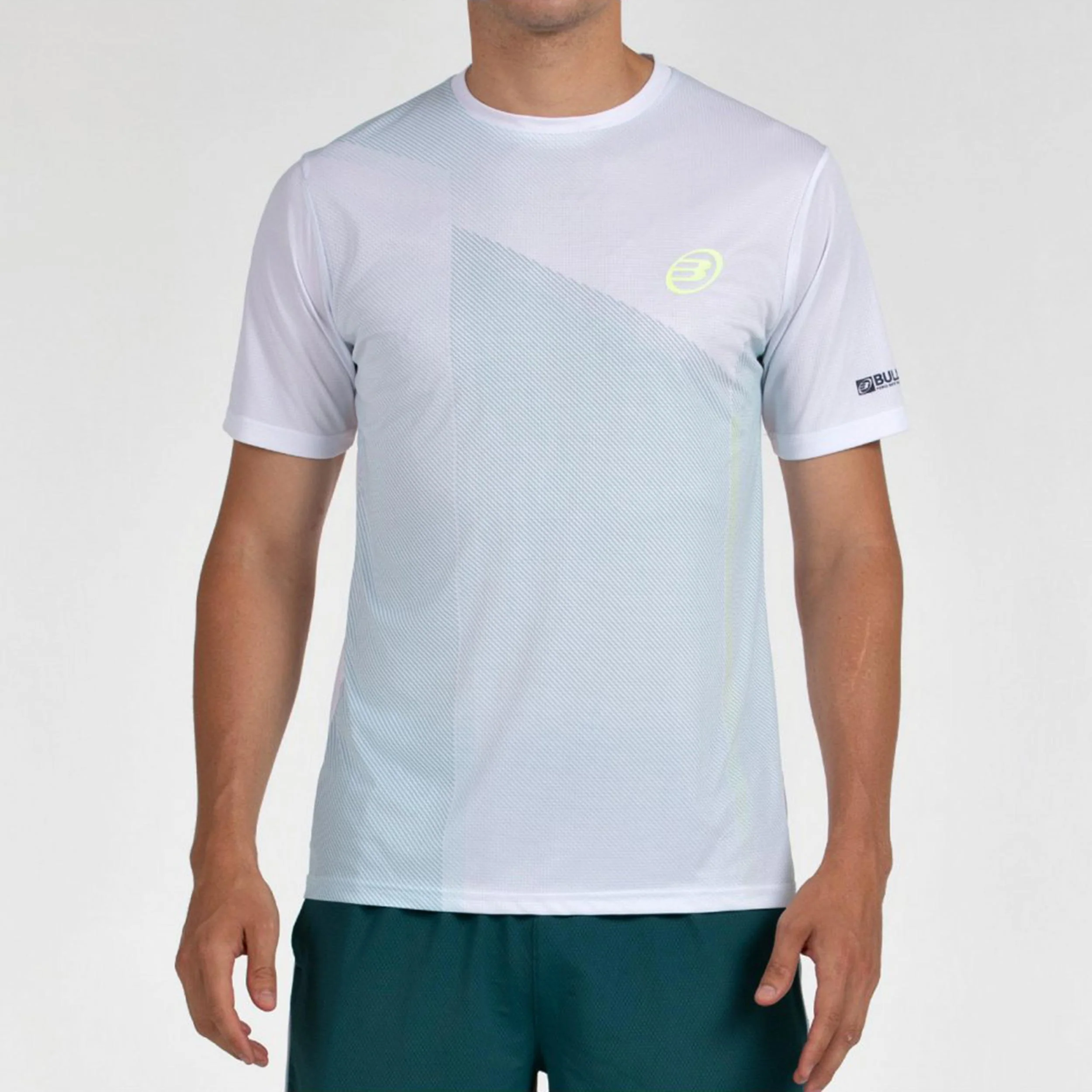 Lagar Camiseta De Manga Corta Hombres-Blanco