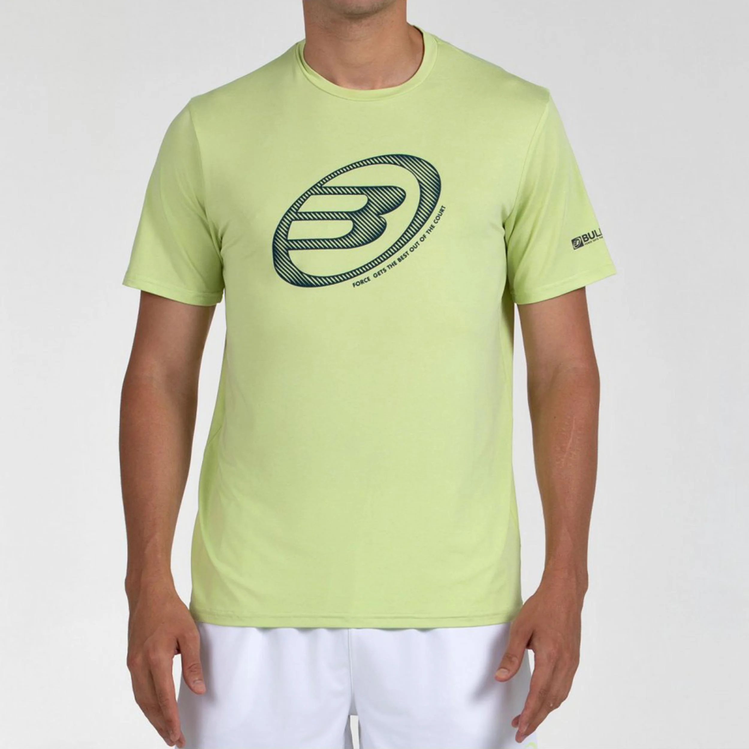 Lande Camiseta De Manga Corta Hombres-Amarillo