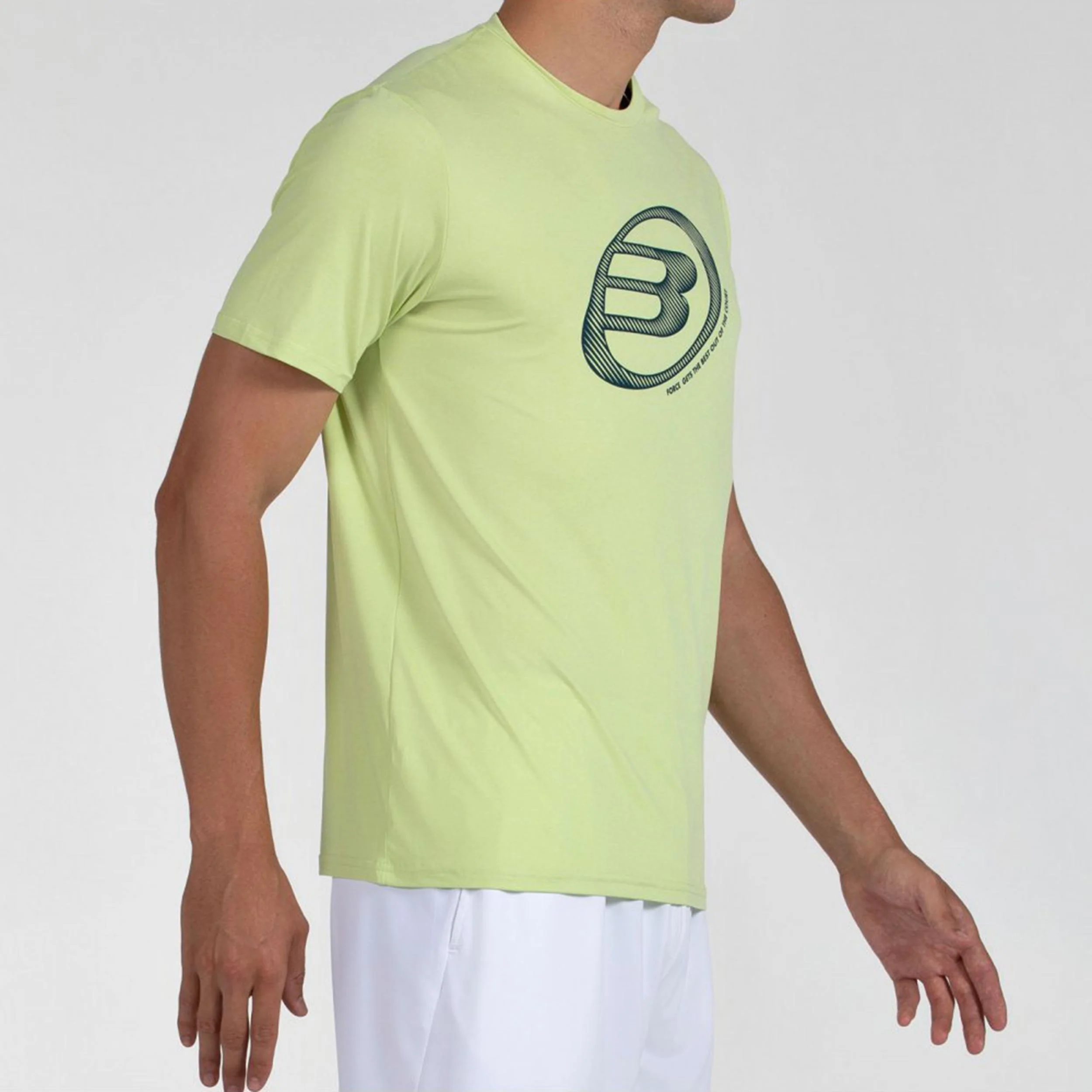 Lande Camiseta De Manga Corta Hombres-Amarillo - Image 4