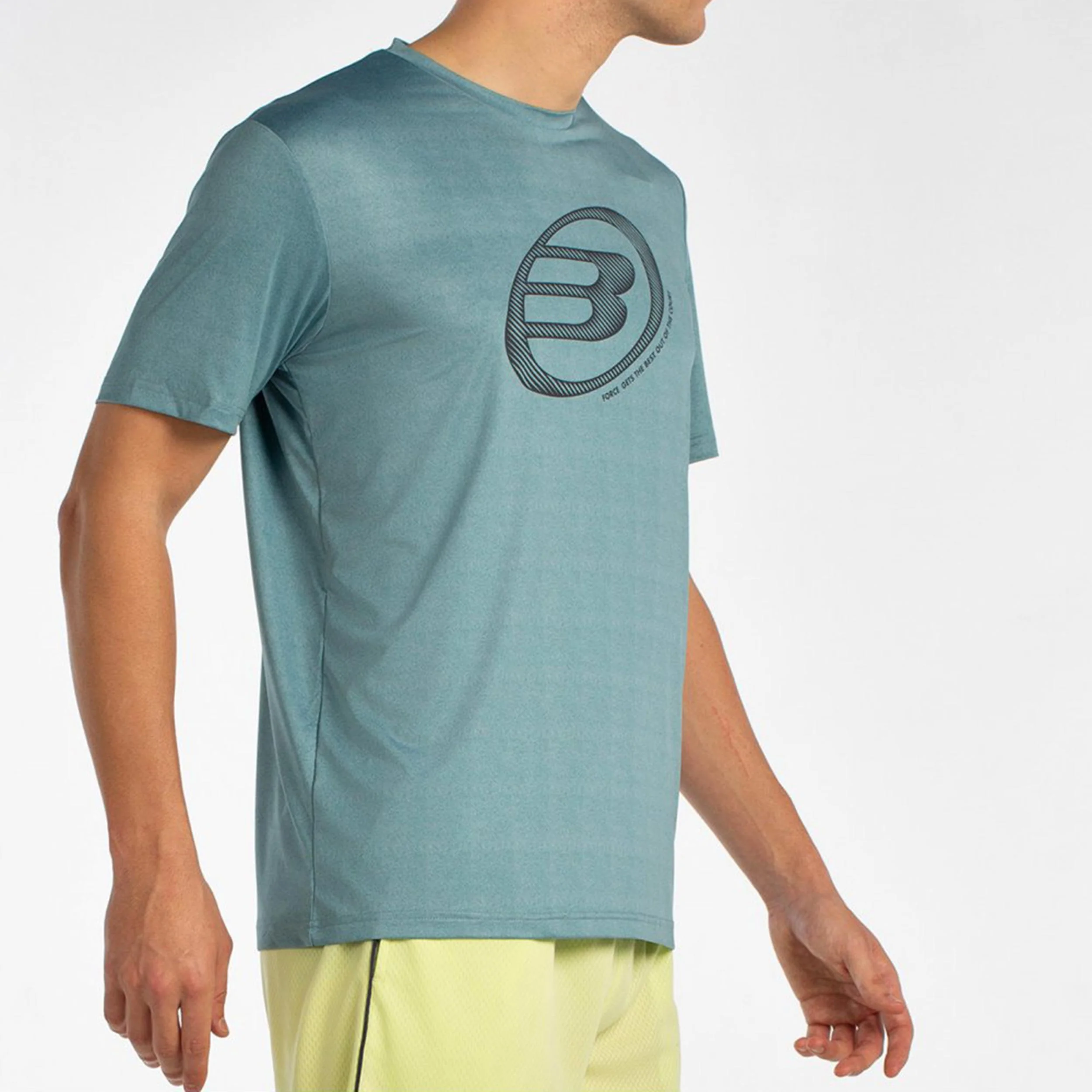 Lande Camiseta De Manga Corta Hombres-Gris - Image 3