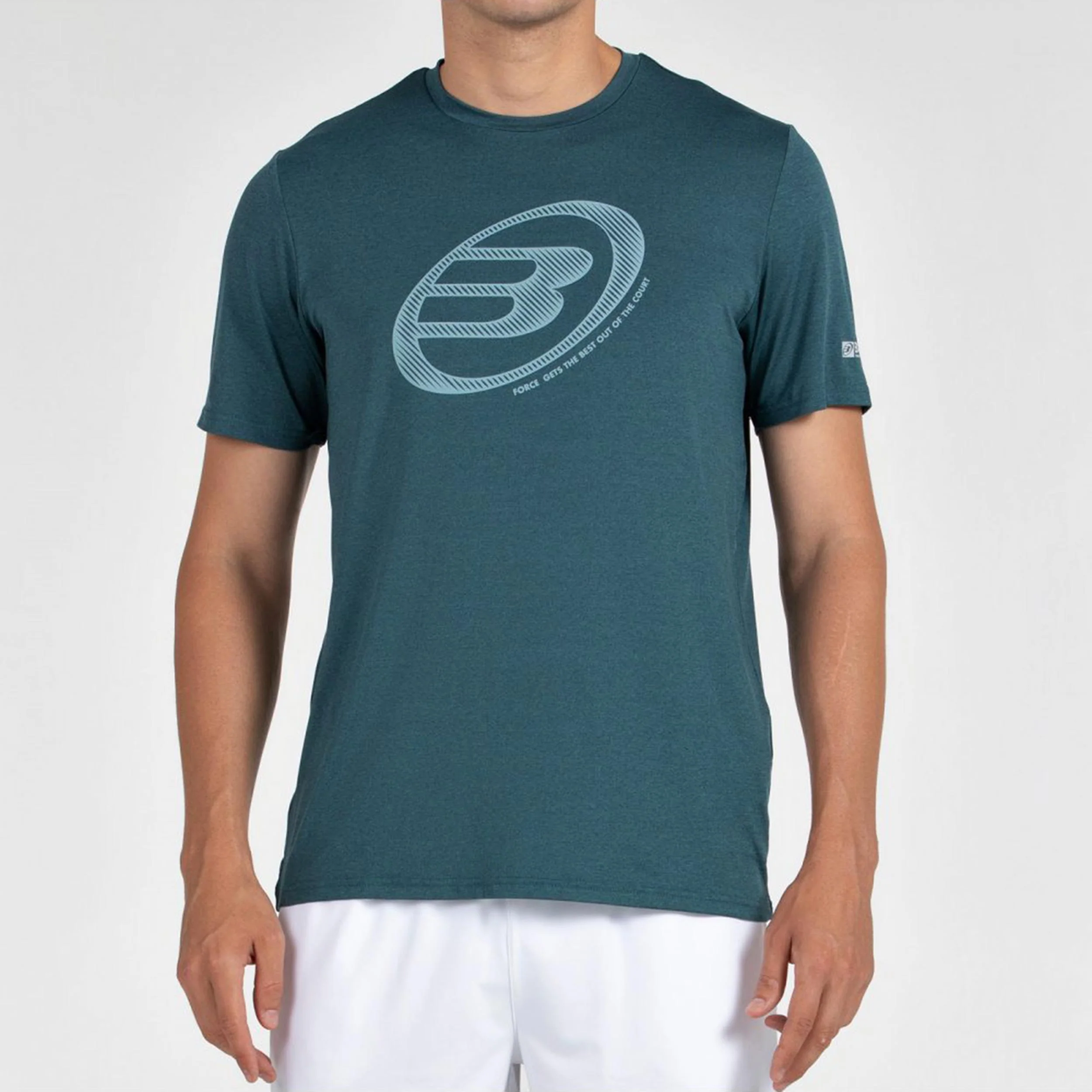 Lande Camiseta De Manga Corta Hombres-Verde Oscuro