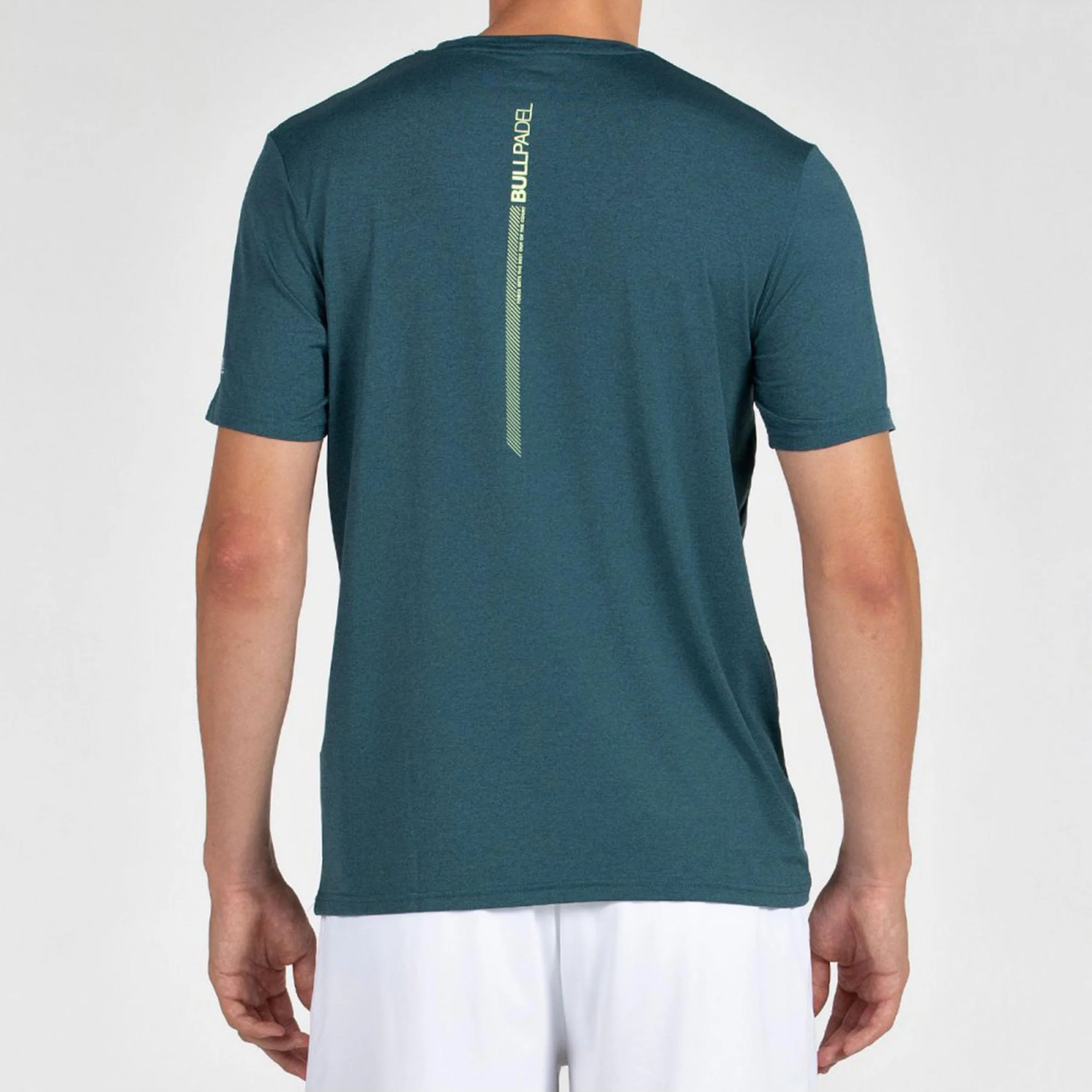 Lande Camiseta De Manga Corta Hombres-Verde Oscuro - Image 2