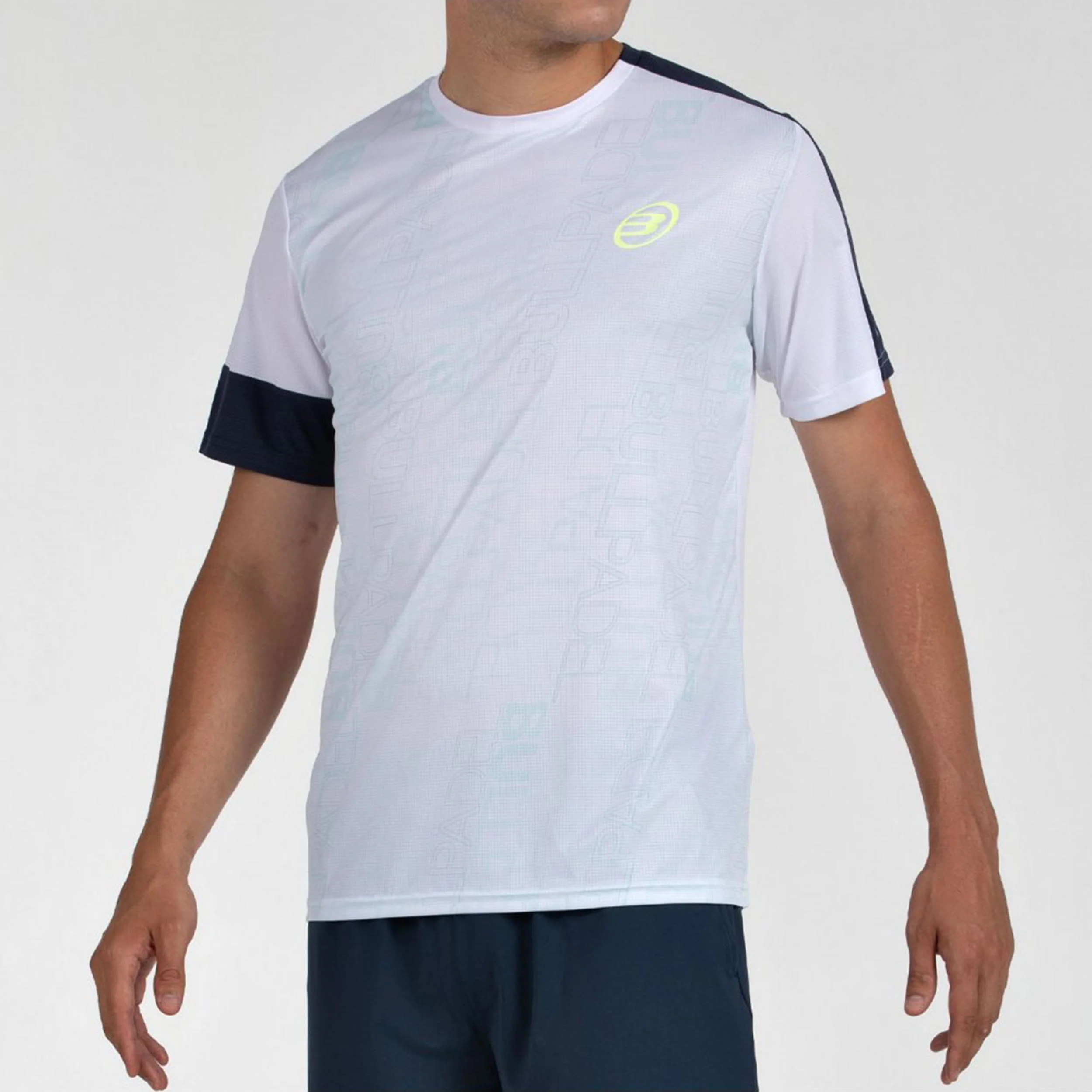 Leido Camiseta De Manga Corta Hombres-Blanco - Image 2