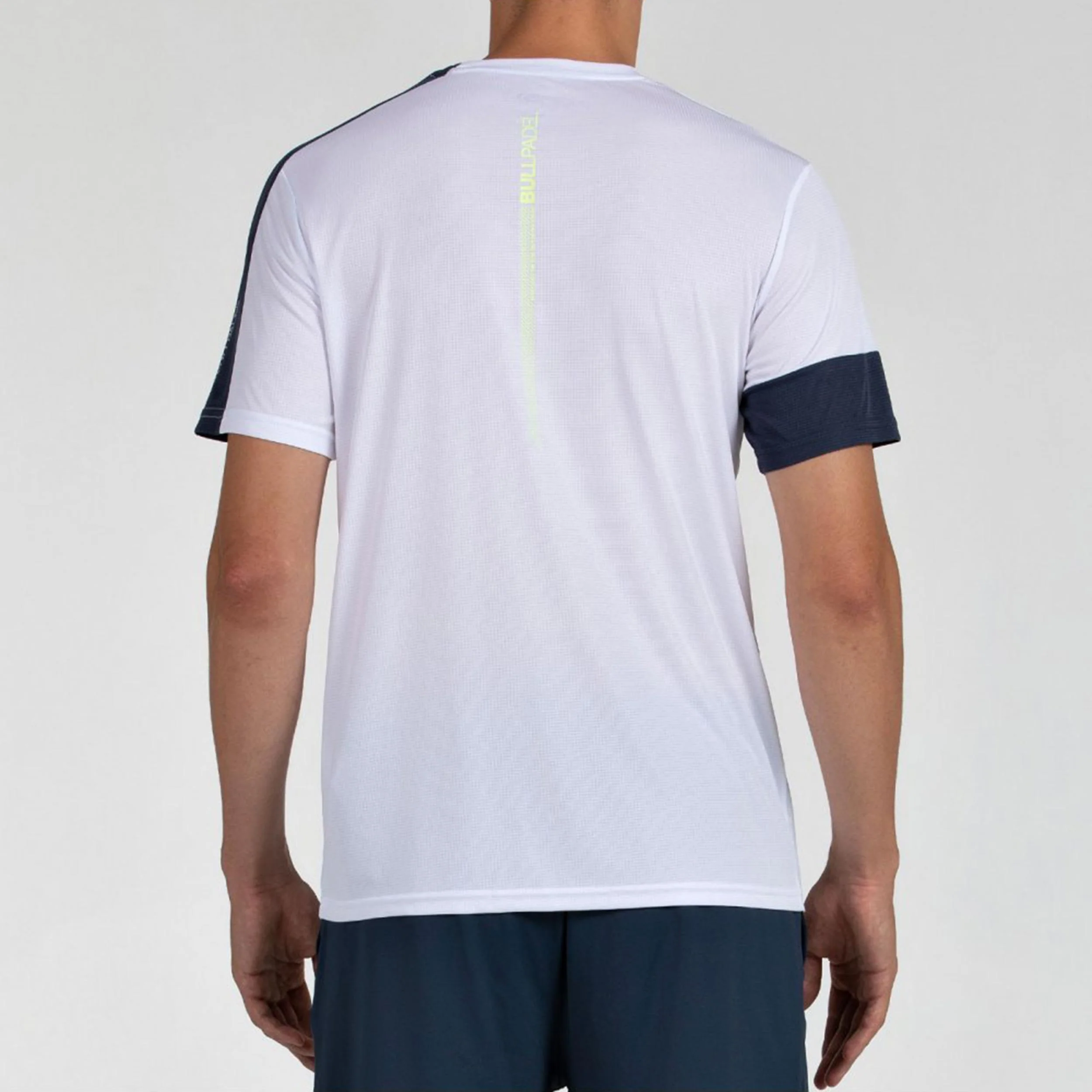 Leido Camiseta De Manga Corta Hombres-Blanco - Image 3
