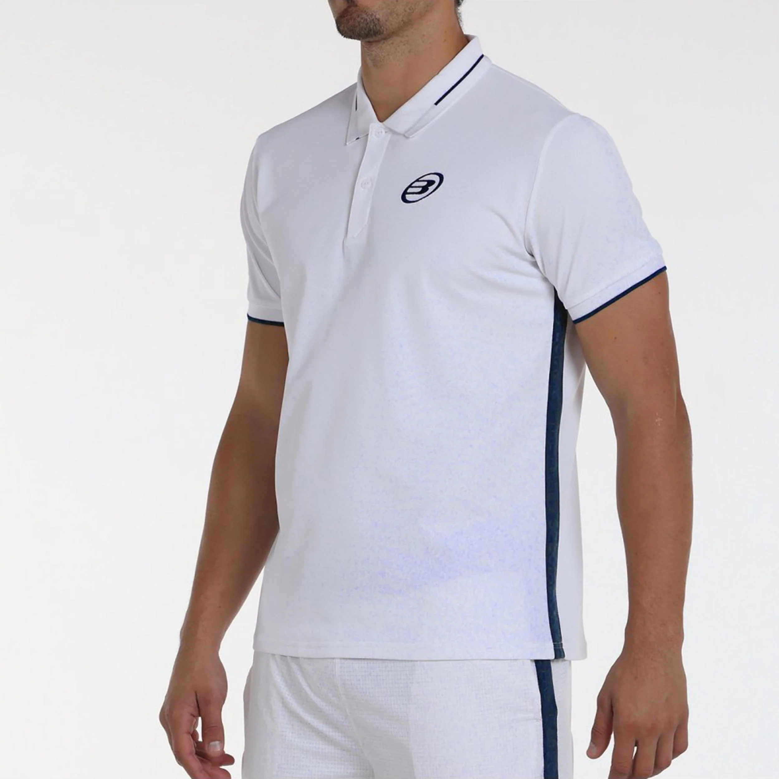Leiro 25V Polo Hombres-Blanco - Image 3