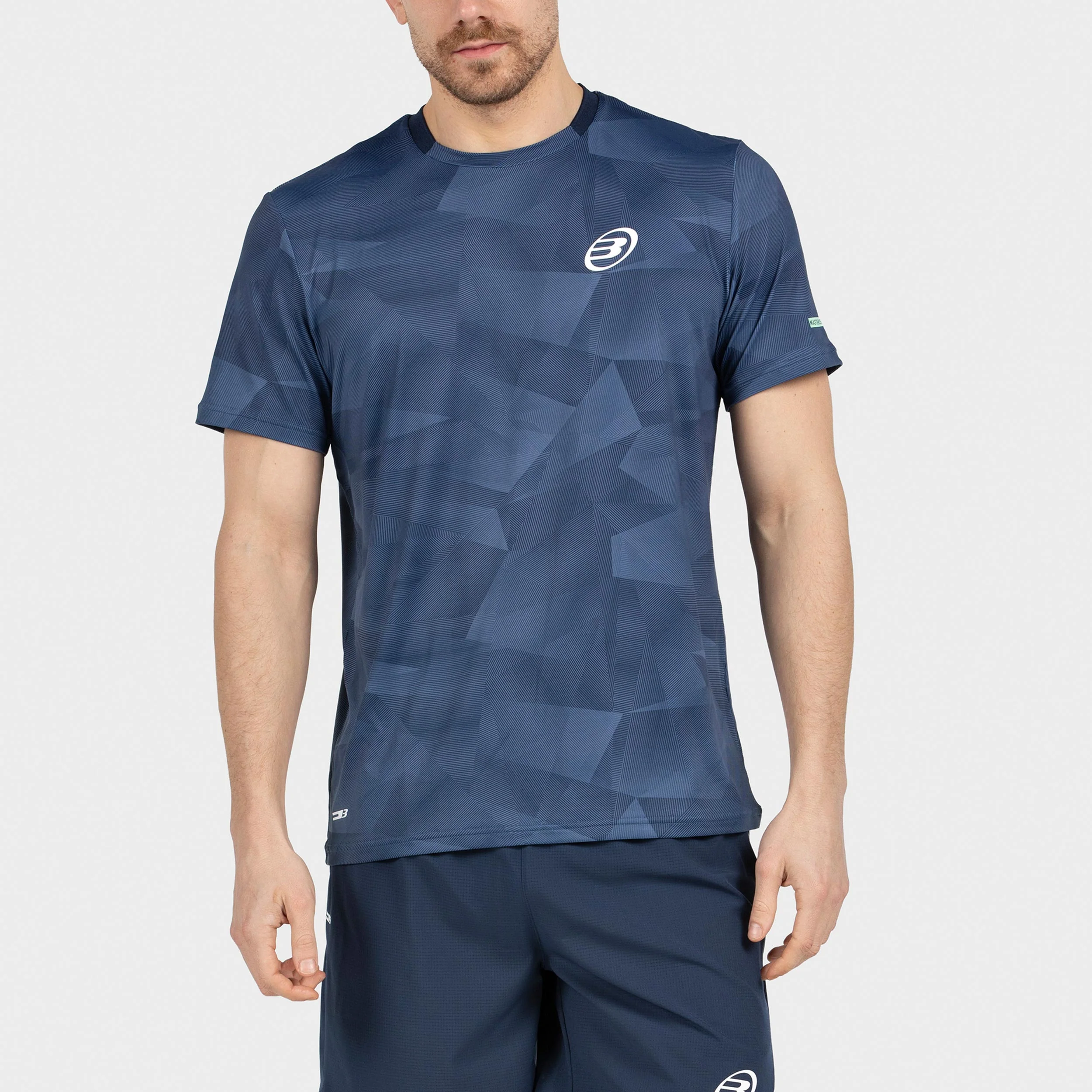 Manin Camiseta de manga corta Hombres - azul - Image 4