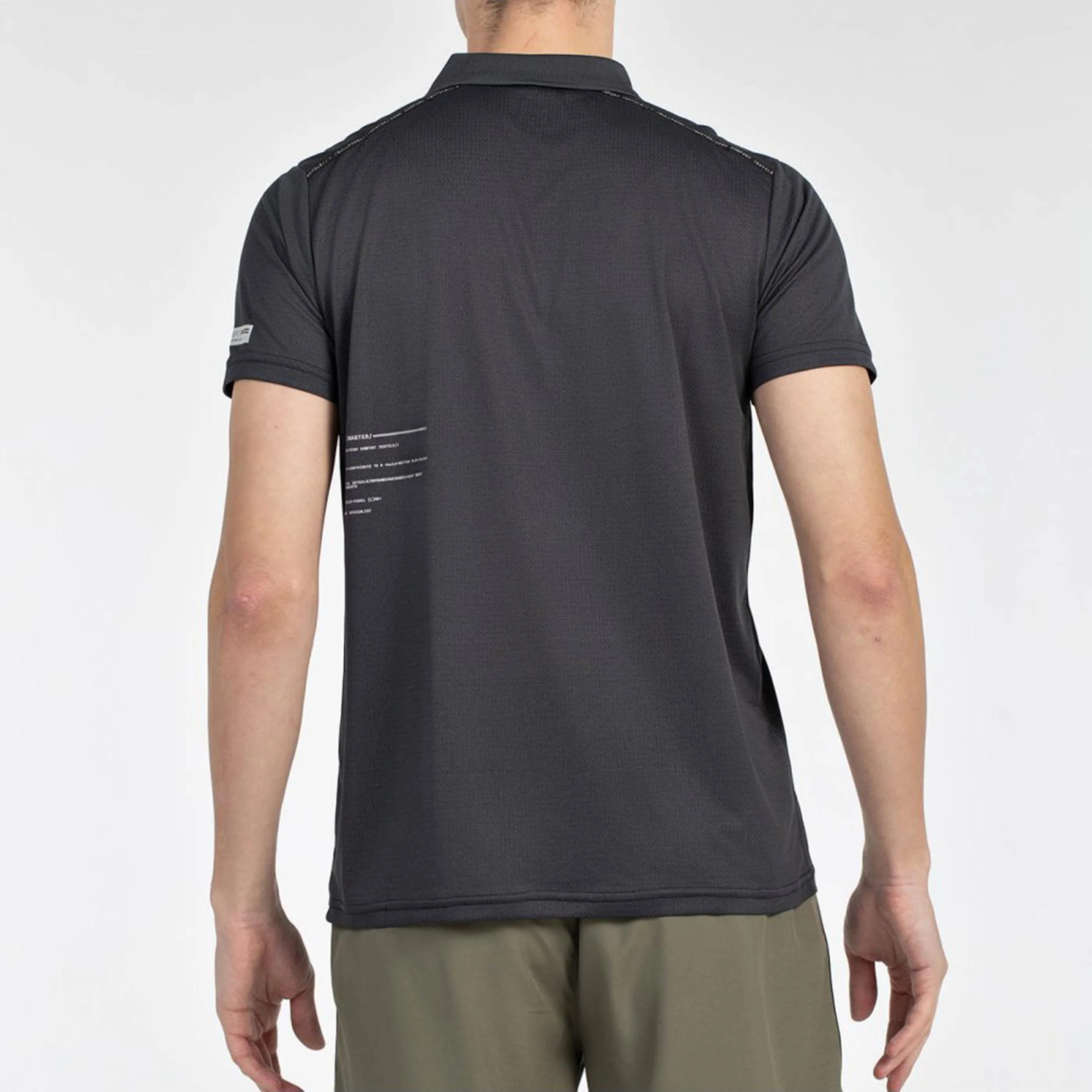 Mirac Polo Hombres-Negro - Image 2