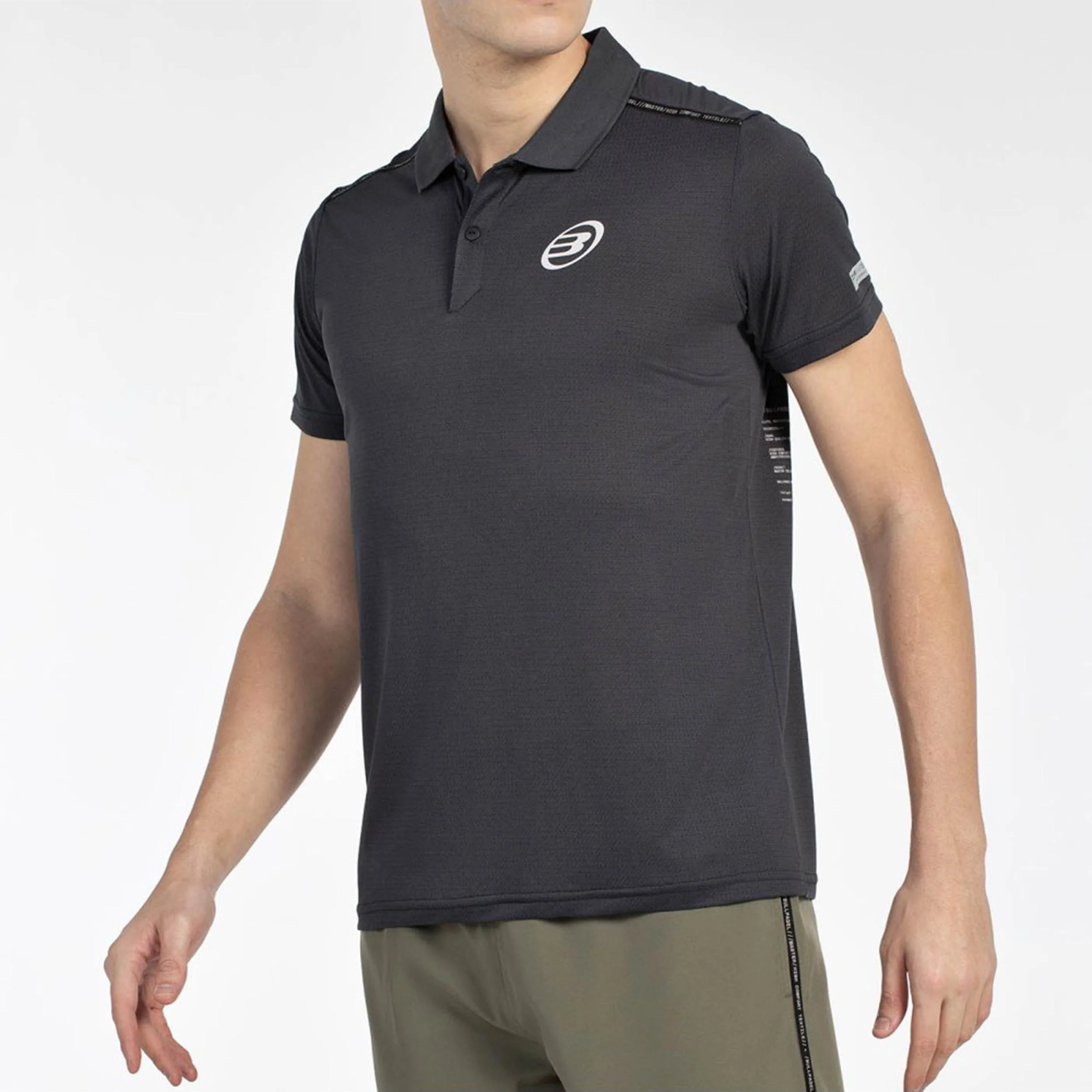 Mirac Polo Hombres-Negro - Image 3