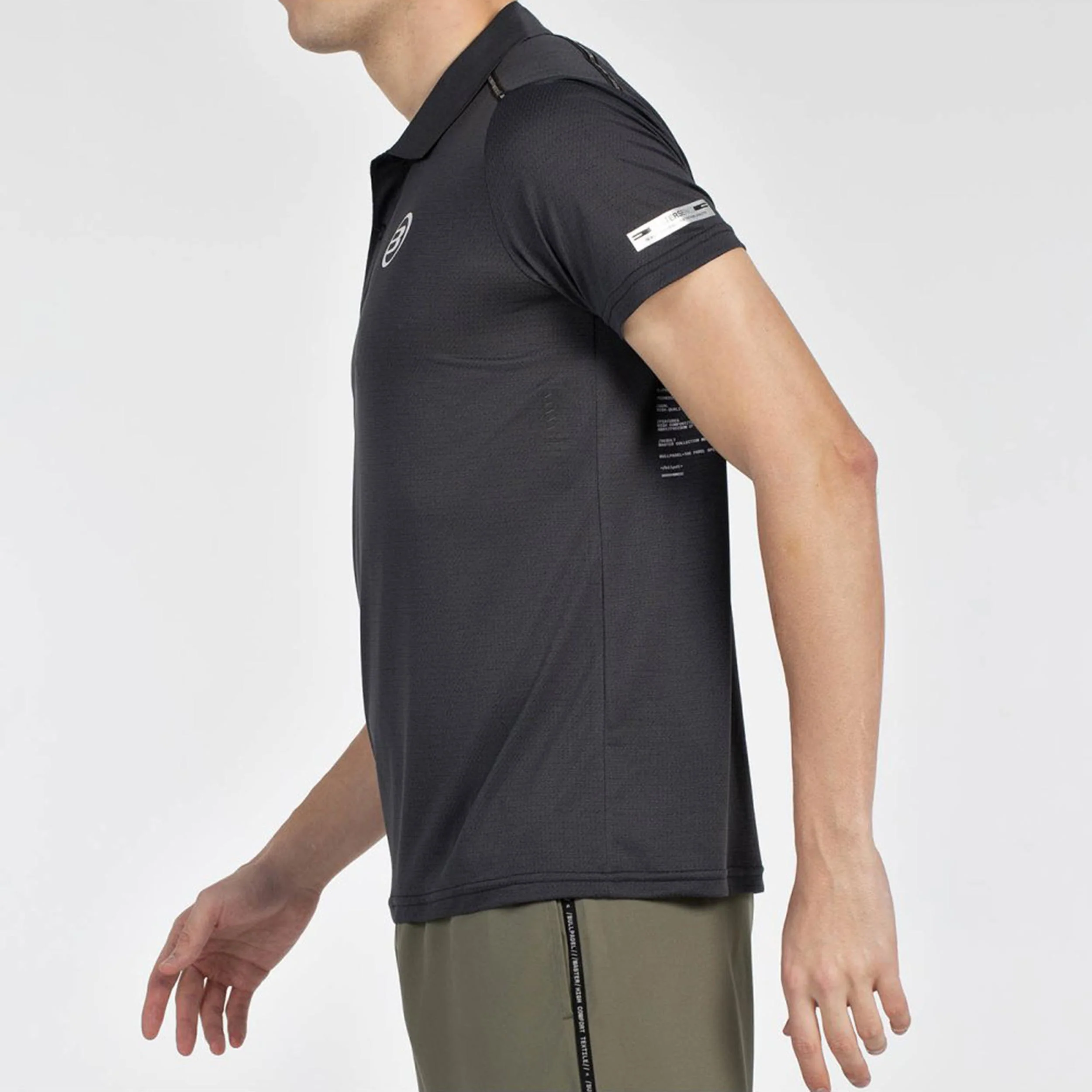 Mirac Polo Hombres-Negro - Image 4