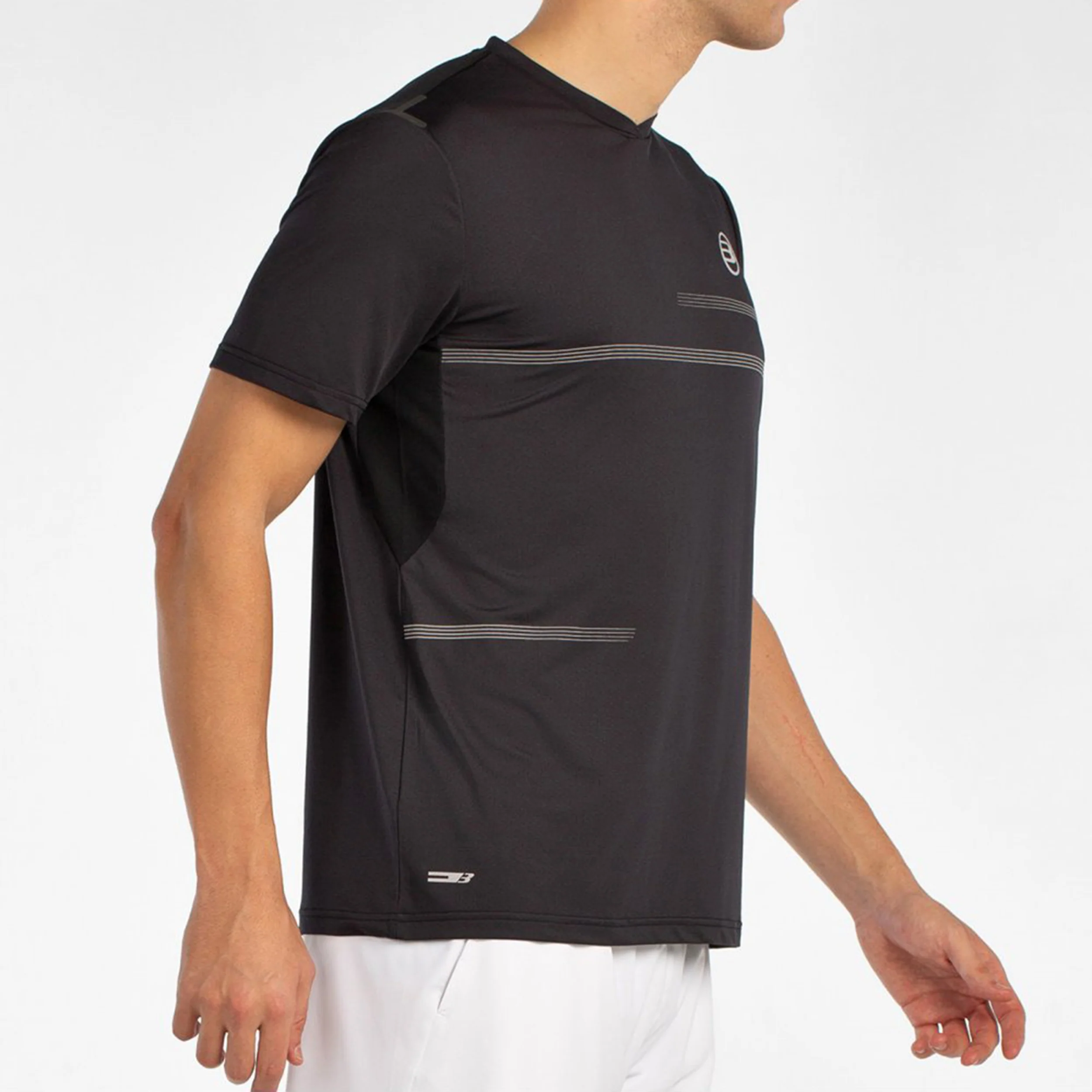 Montuno Camiseta de manga corta Hombres-negro - Image 4