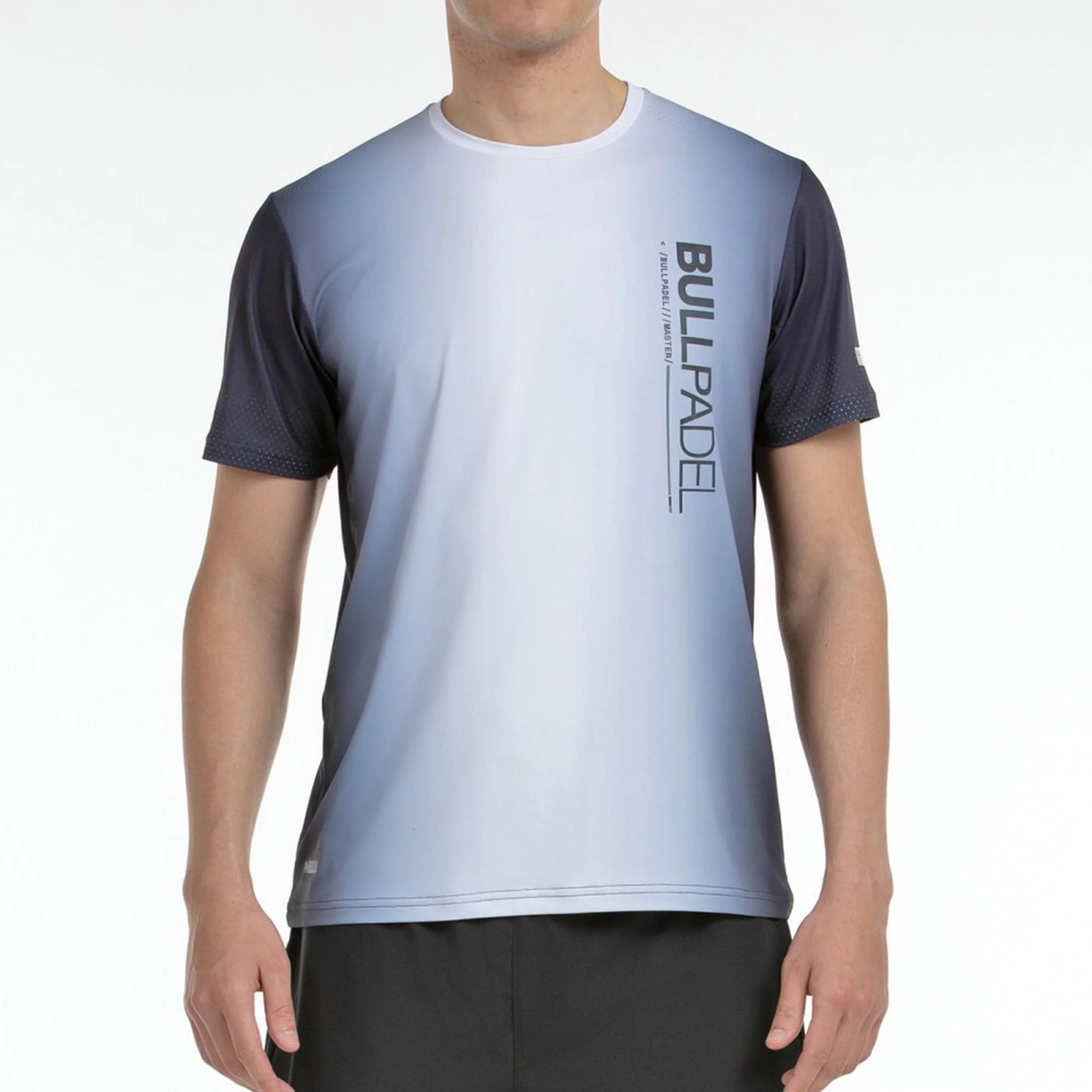 Muros Camiseta De Manga Corta Hombres-Blanco,Gris Oscuro
