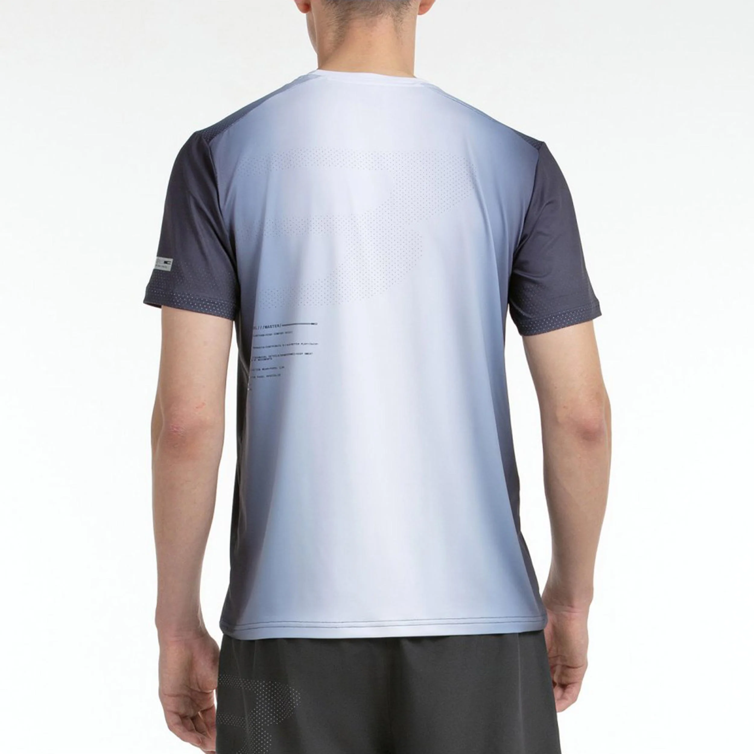 Muros Camiseta De Manga Corta Hombres-Blanco,Gris Oscuro - Image 2