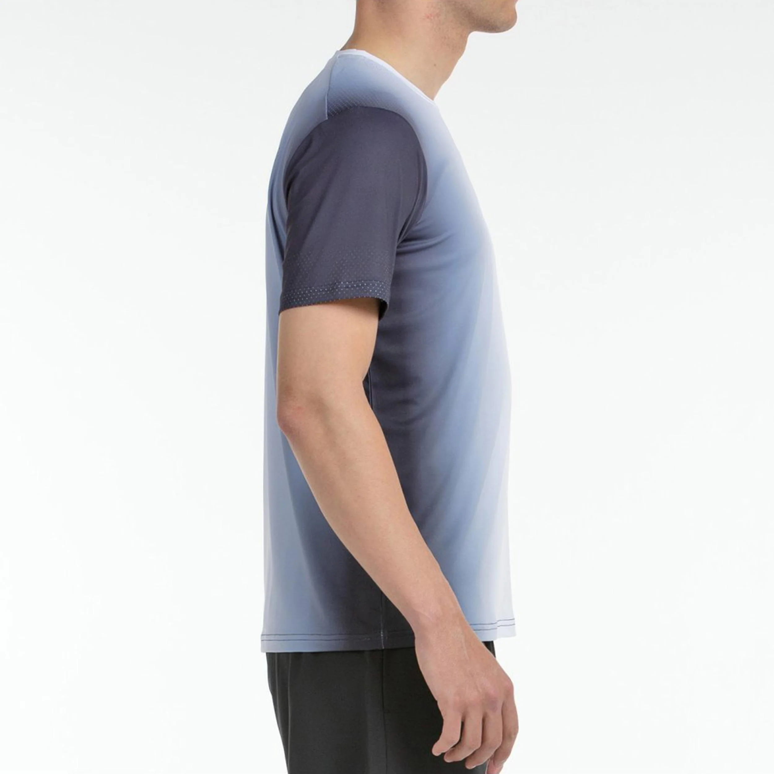 Muros Camiseta De Manga Corta Hombres-Blanco,Gris Oscuro - Image 4