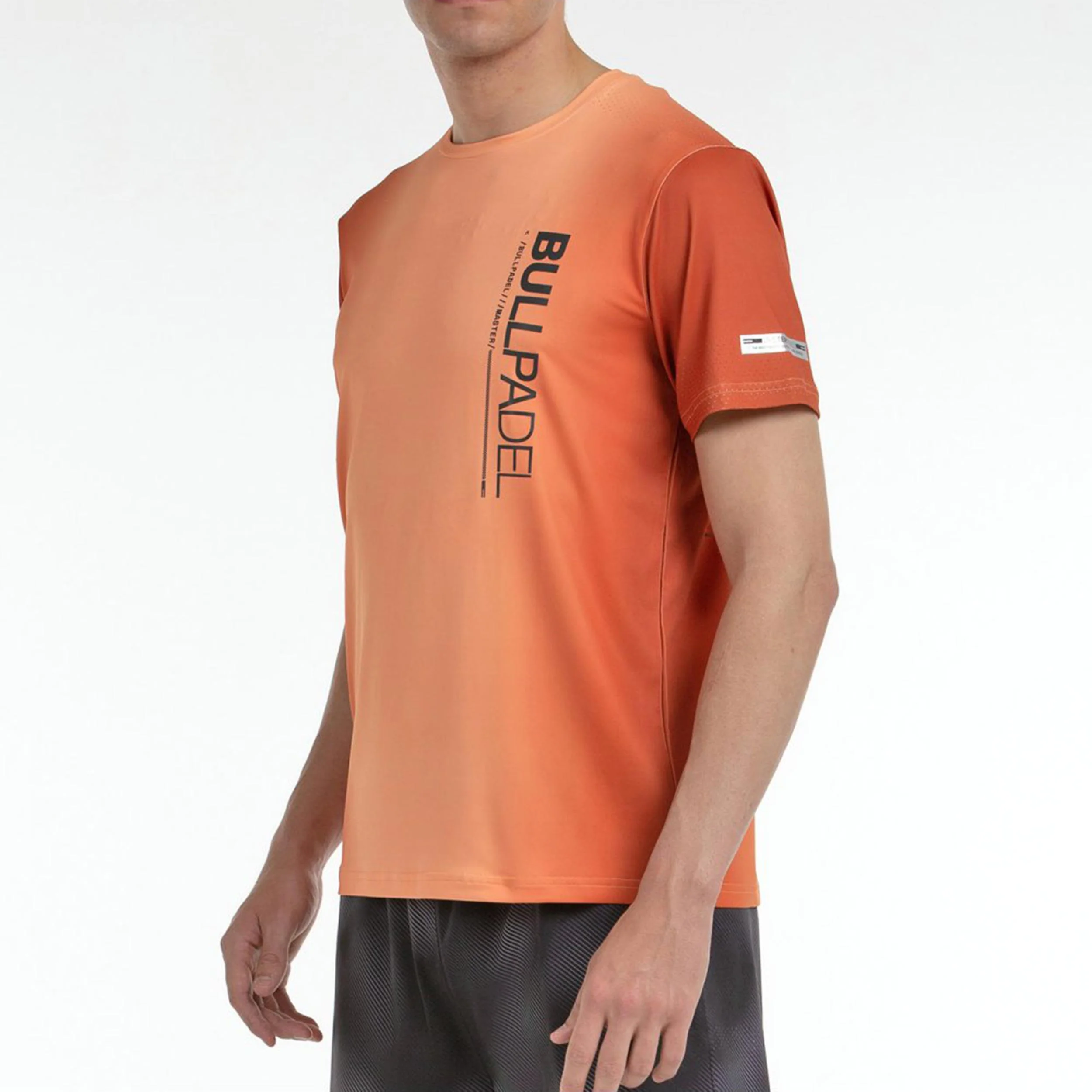 Muros Camiseta De Manga Corta Hombres-Naranja - Image 3
