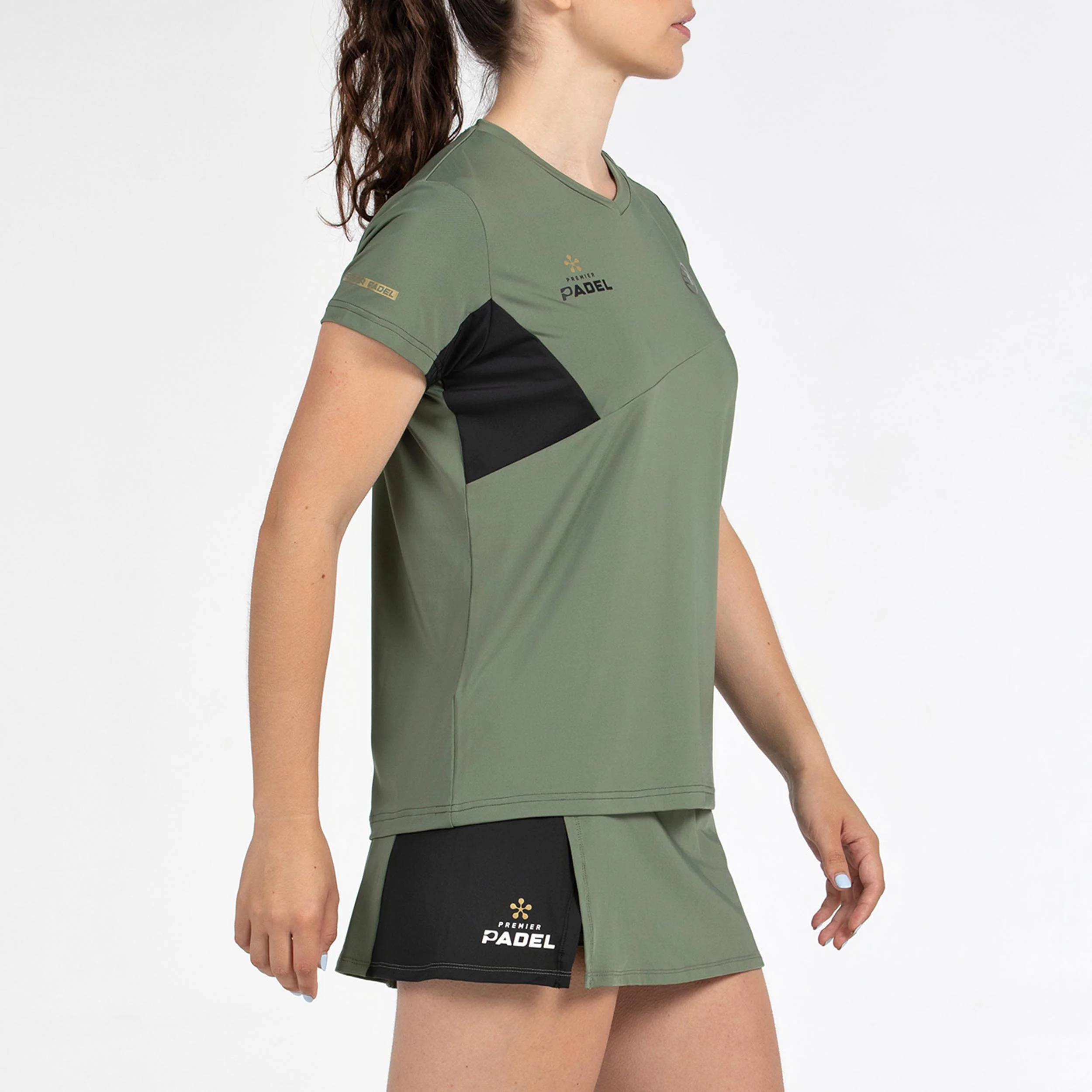 Pampan Camiseta de manga corta Mujeres - oliva - Image 3