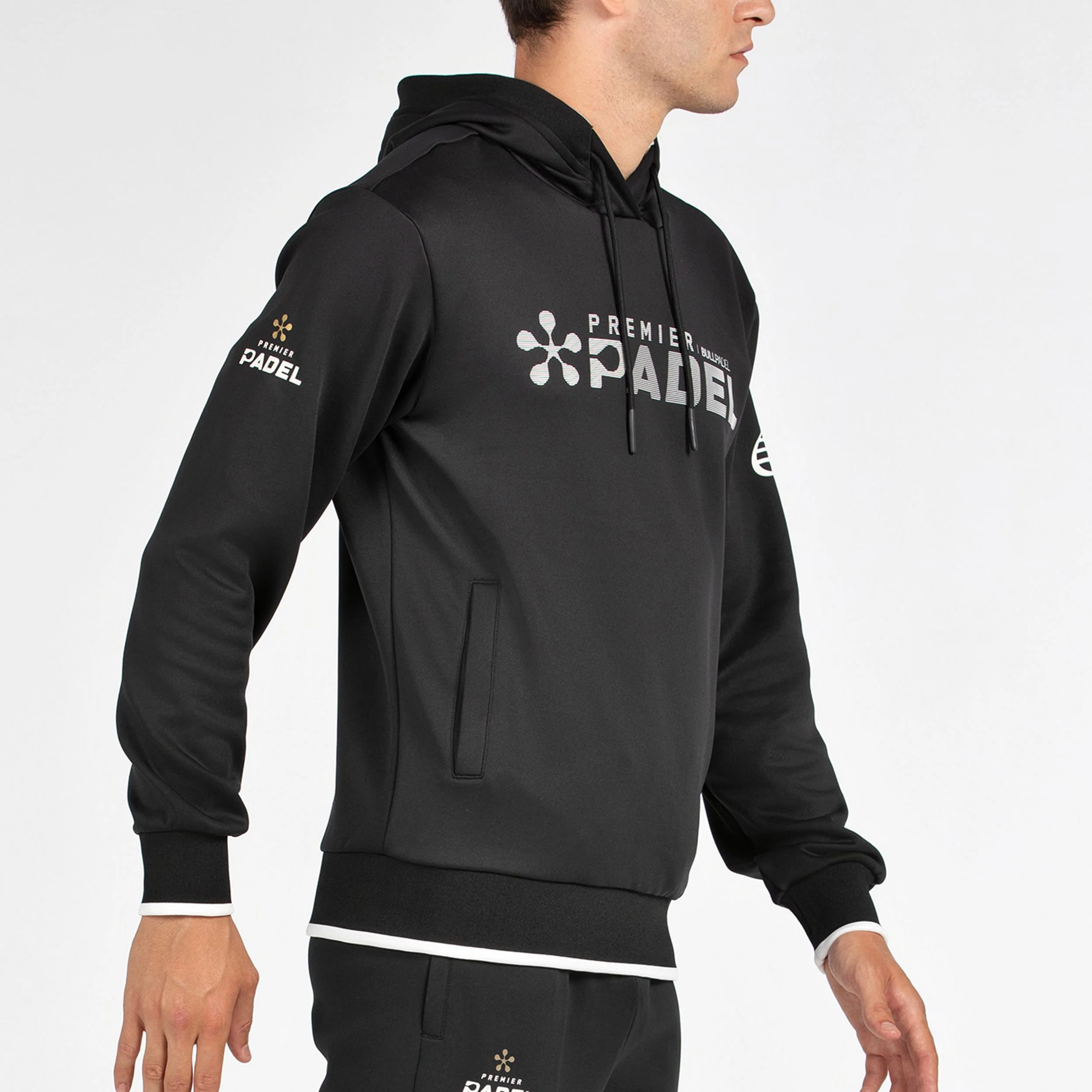 Piatro Sudadera con capucha Hombres - negro - Image 3