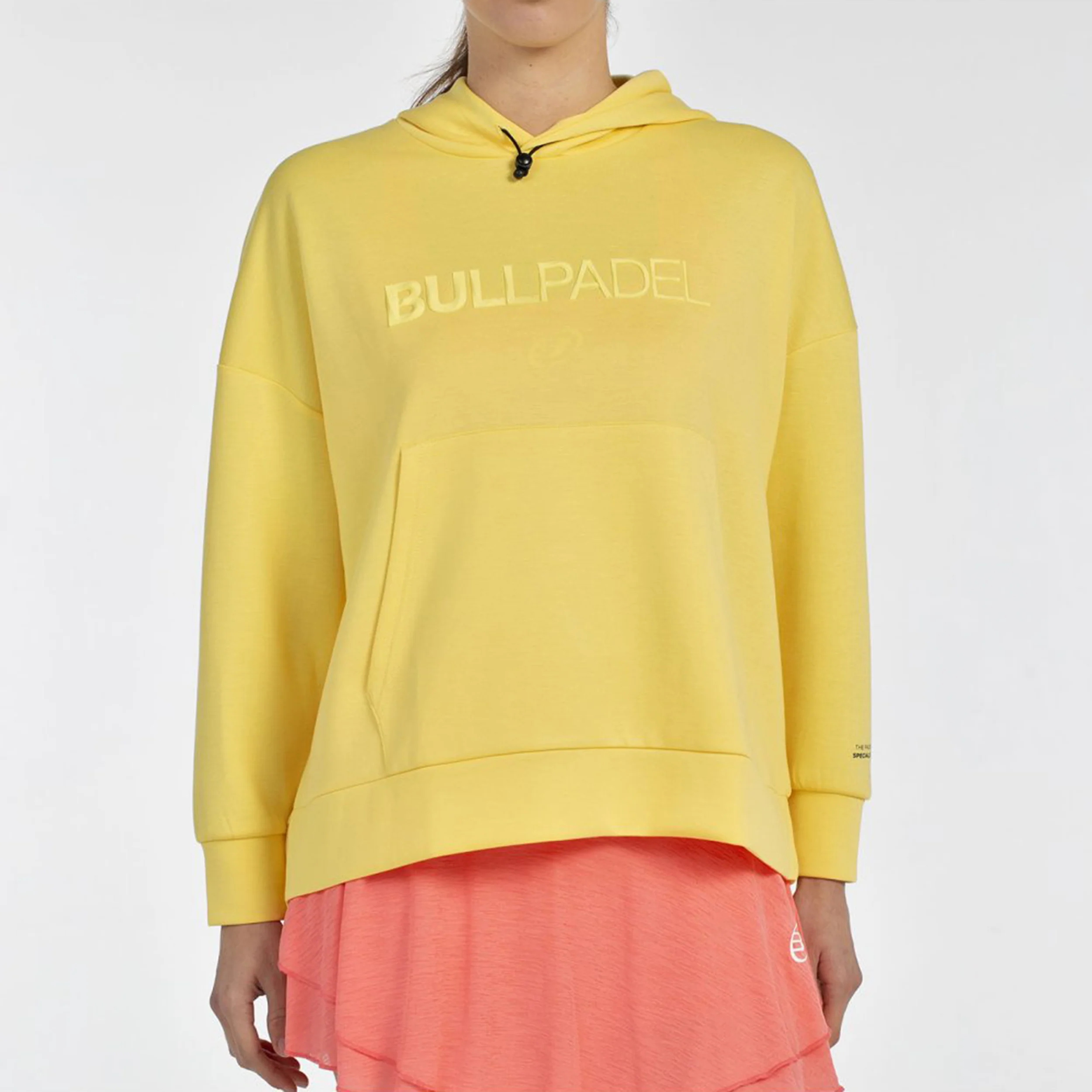 Silba Sudadera Con Capucha Mujeres-Amarillo - Image 5