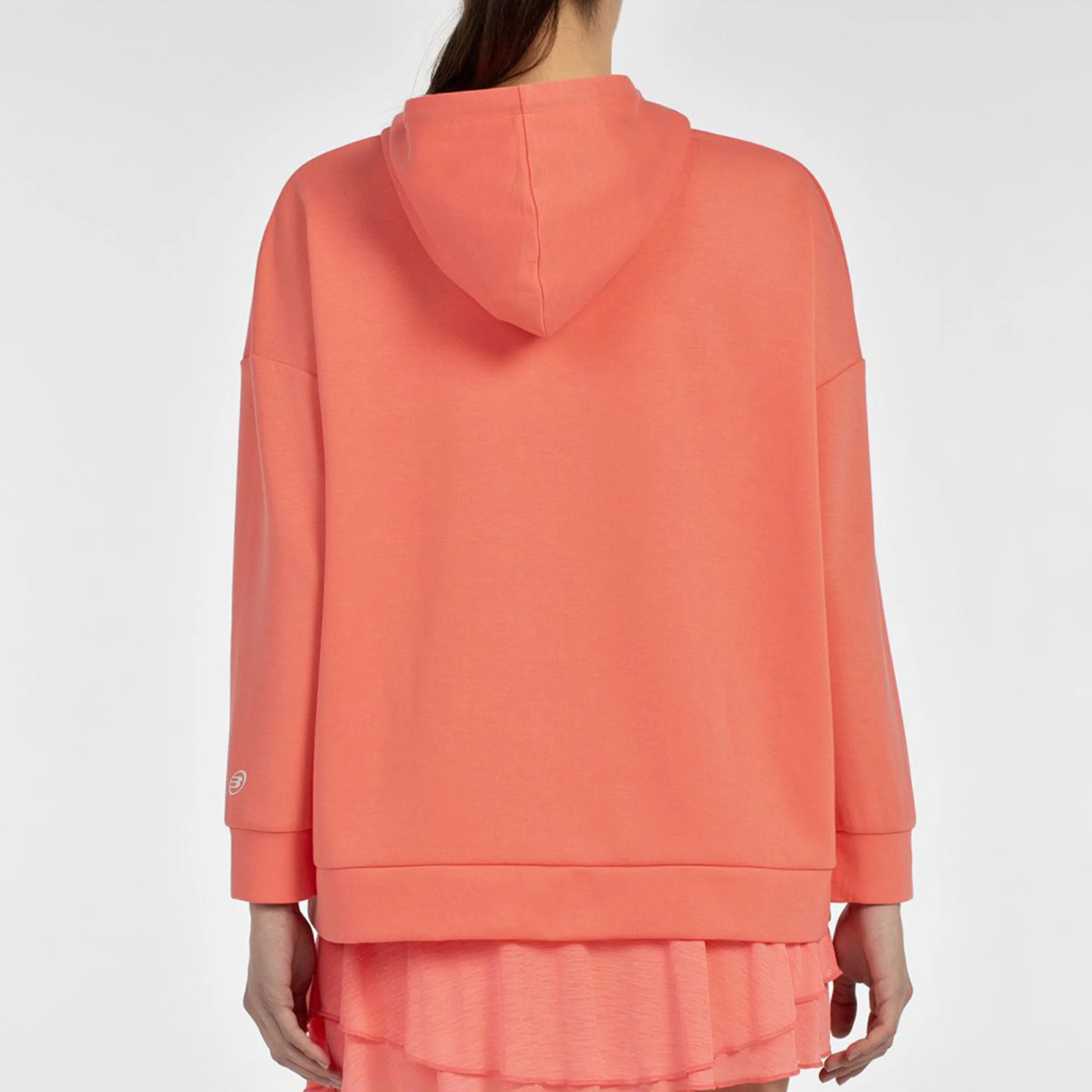 Silba Sudadera Con Capucha Mujeres-Coral - Image 6