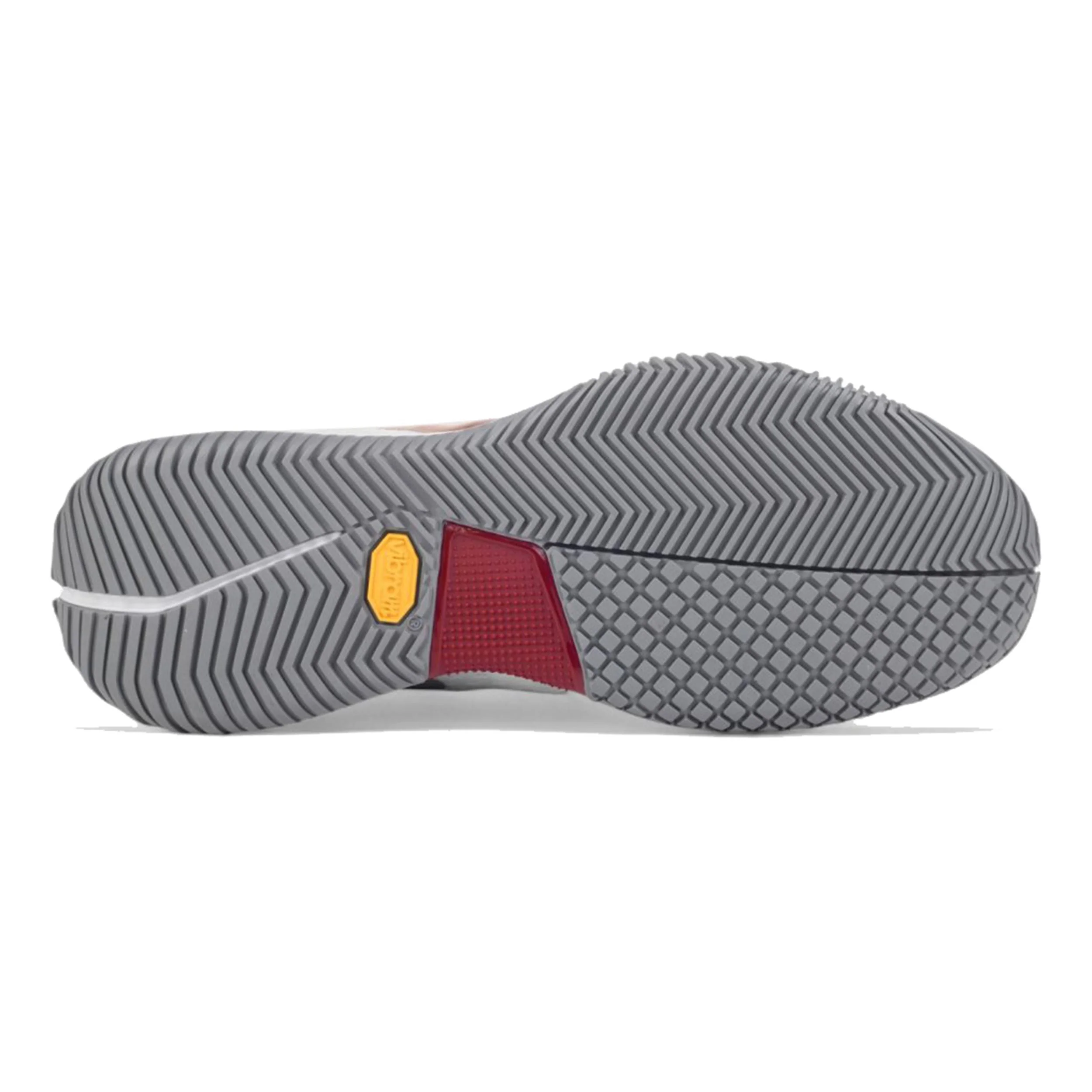 Xplo Vibram 25 Zapatilla De Pádel Hombres-Rojo Oscuro - Image 3