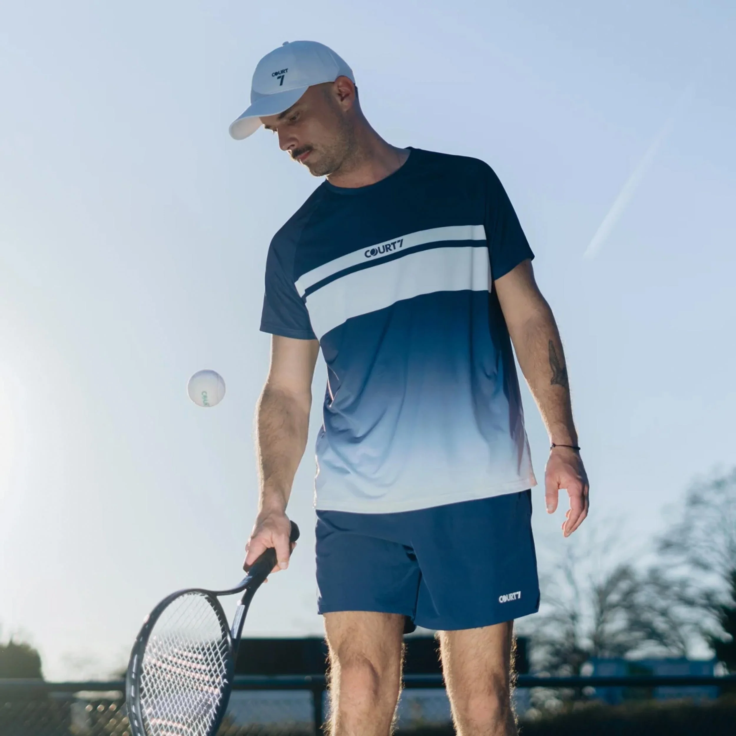 Dual Pocket 5in Shorts Hombres - azul - Image 4