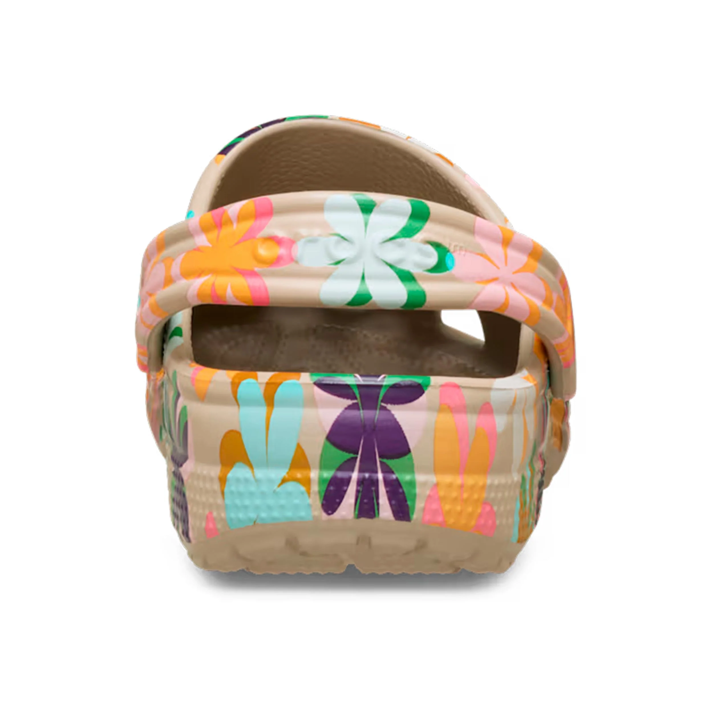 Classic Graphic Clog Chanclas Mujeres - beige, multicolor - Image 4