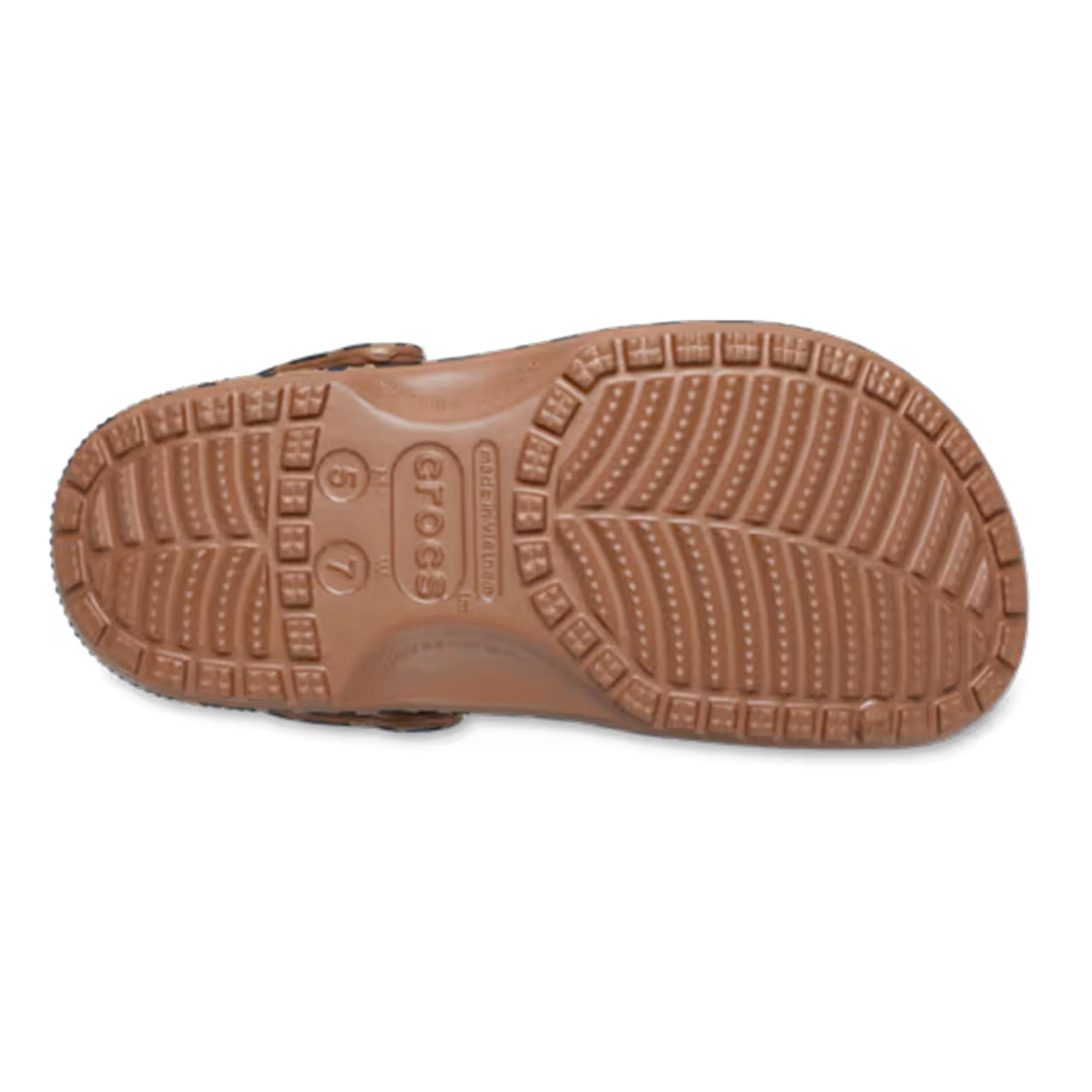 Classic Graphic Clog Chanclas Mujeres - marrón, beige - Image 3