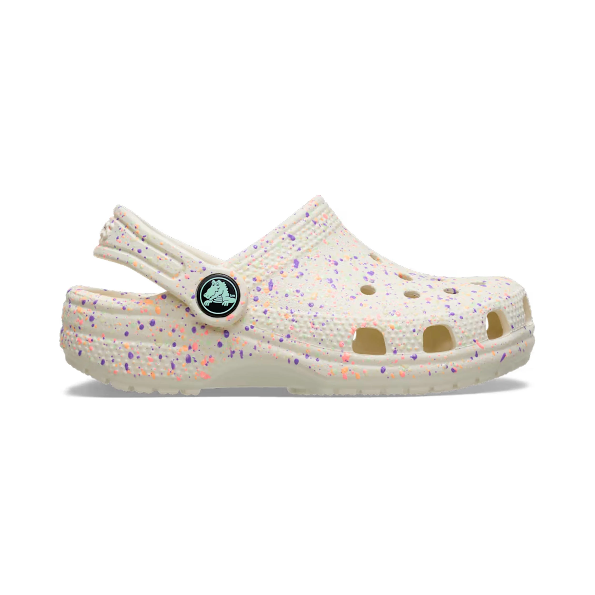Classic Paint Splatter Chanclas Niños - beige, multicolor