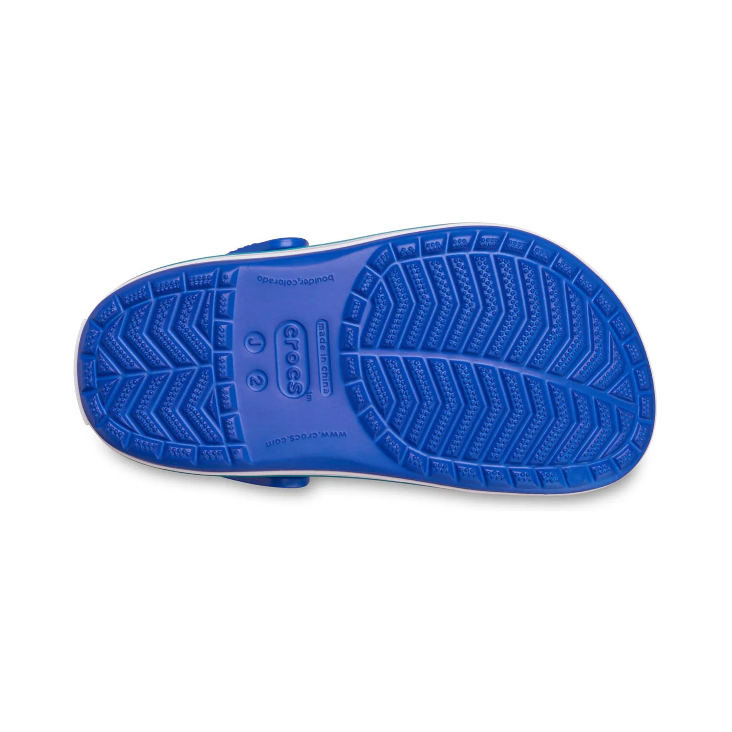 Crocband Clog Chanclas Niños - azul, blanco - Image 3