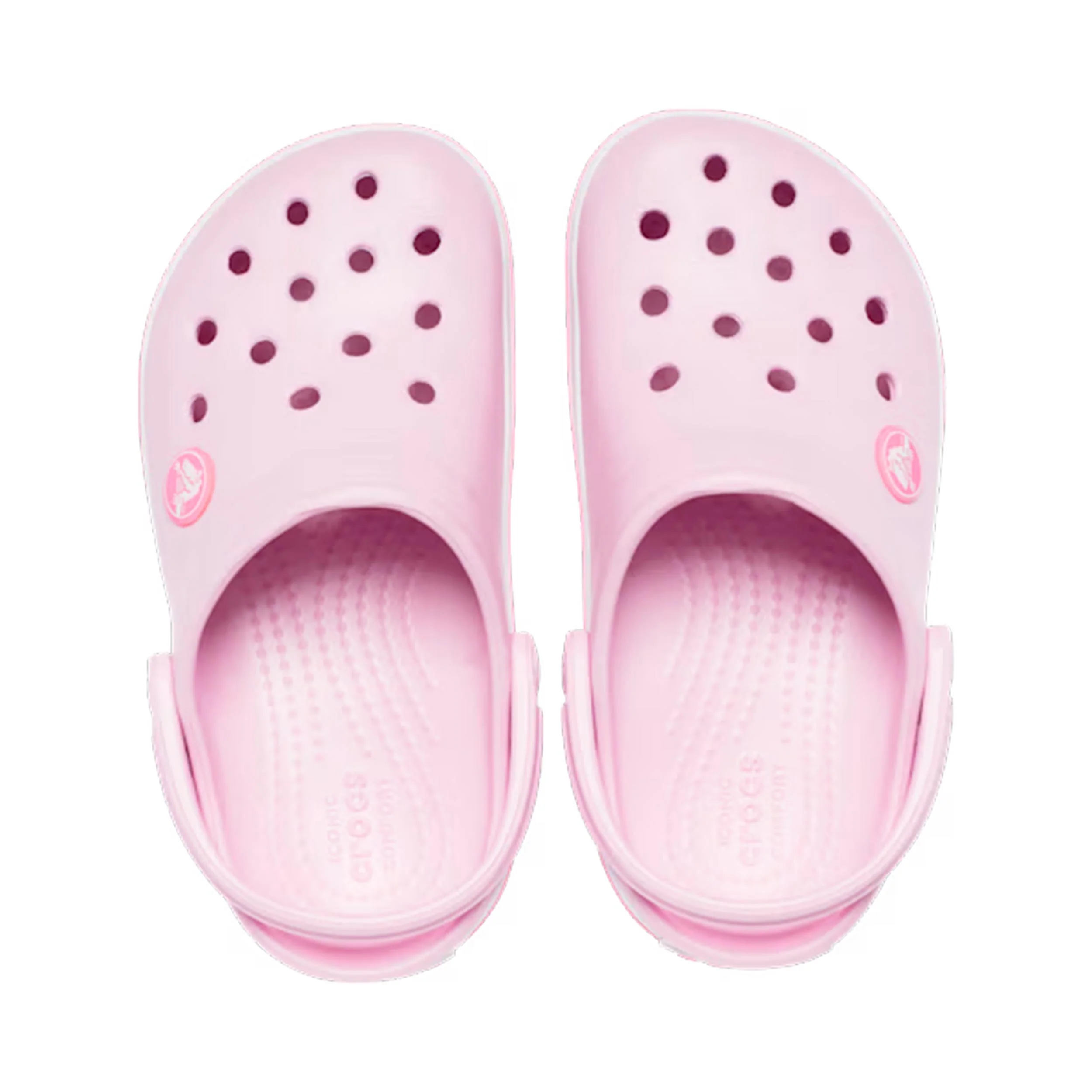 Crocband Clog Chanclas Niños - rosa, blanco - Image 2