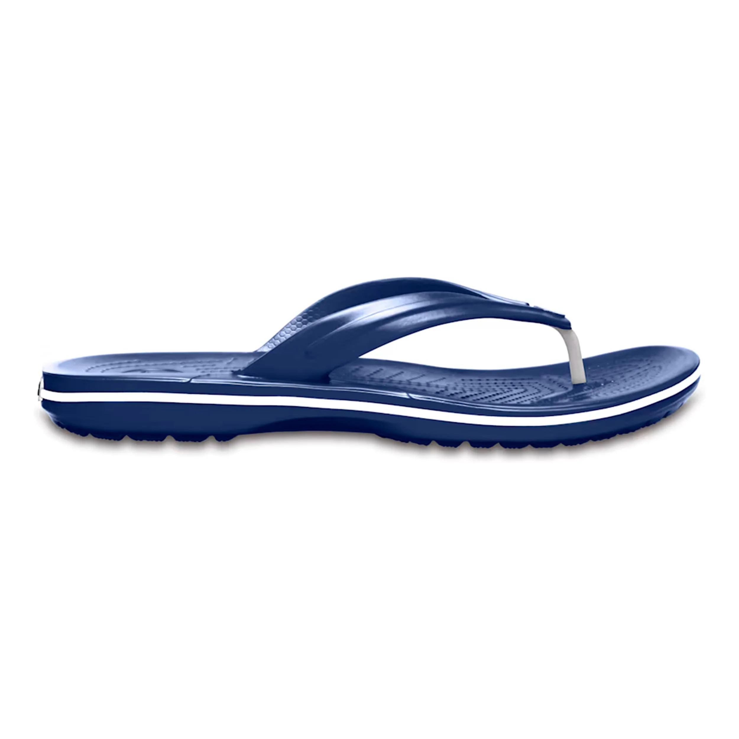 Crocband Flip Chancla de dedo Unisex - azul oscuro