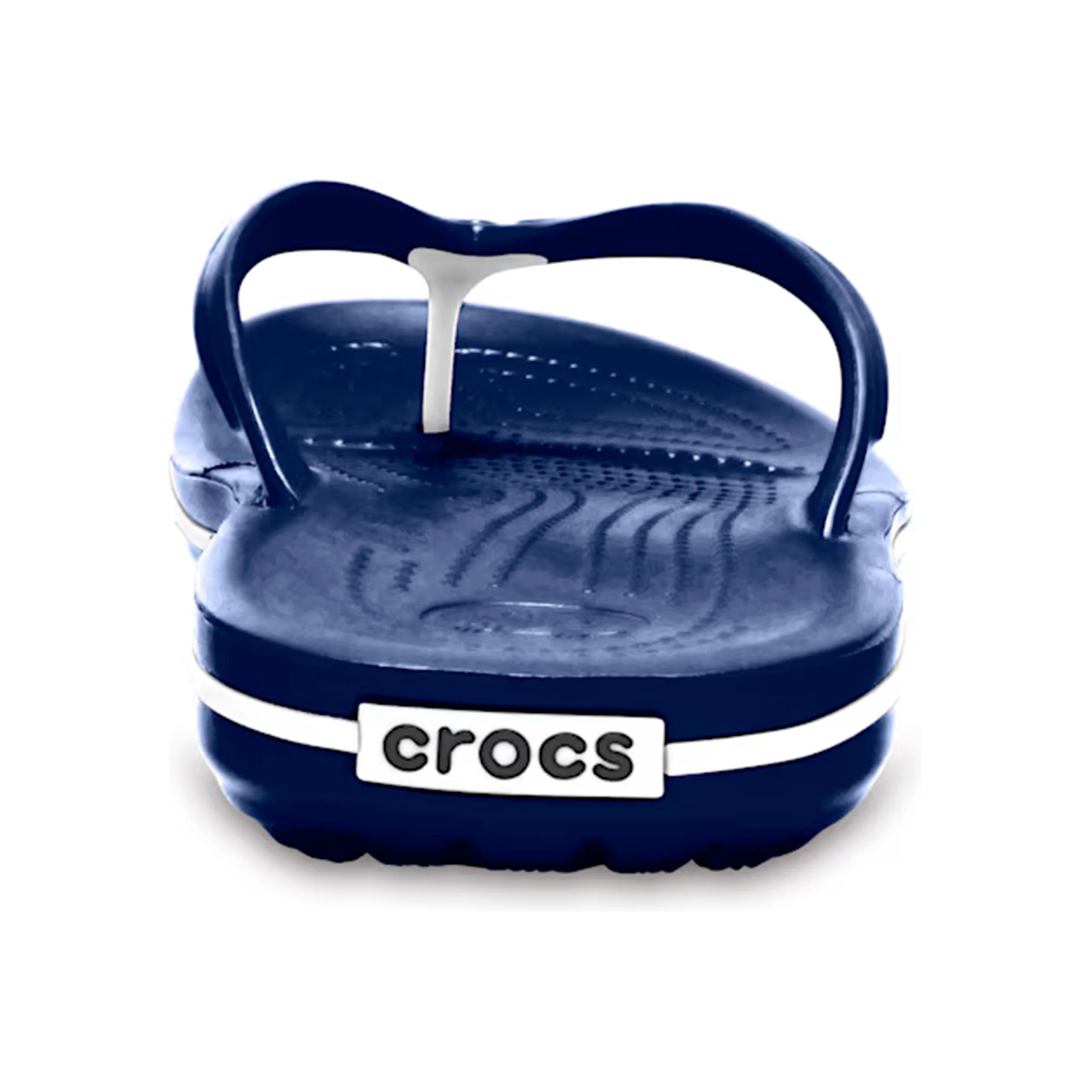 Crocband Flip Chancla de dedo Unisex - azul oscuro - Image 4