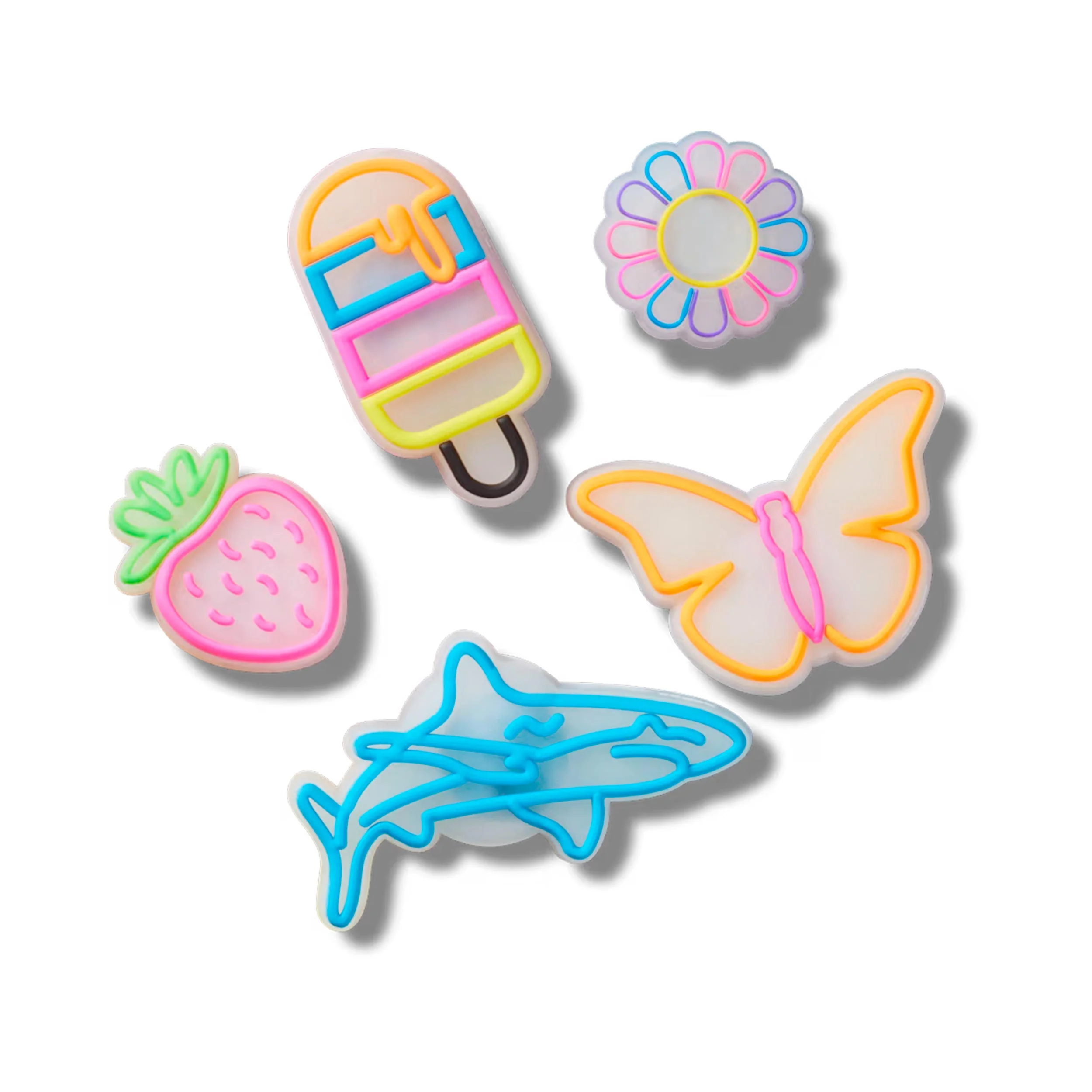 Lights Up Summer Sonstiges Pack de 5 Unisex - turquesa, rosa