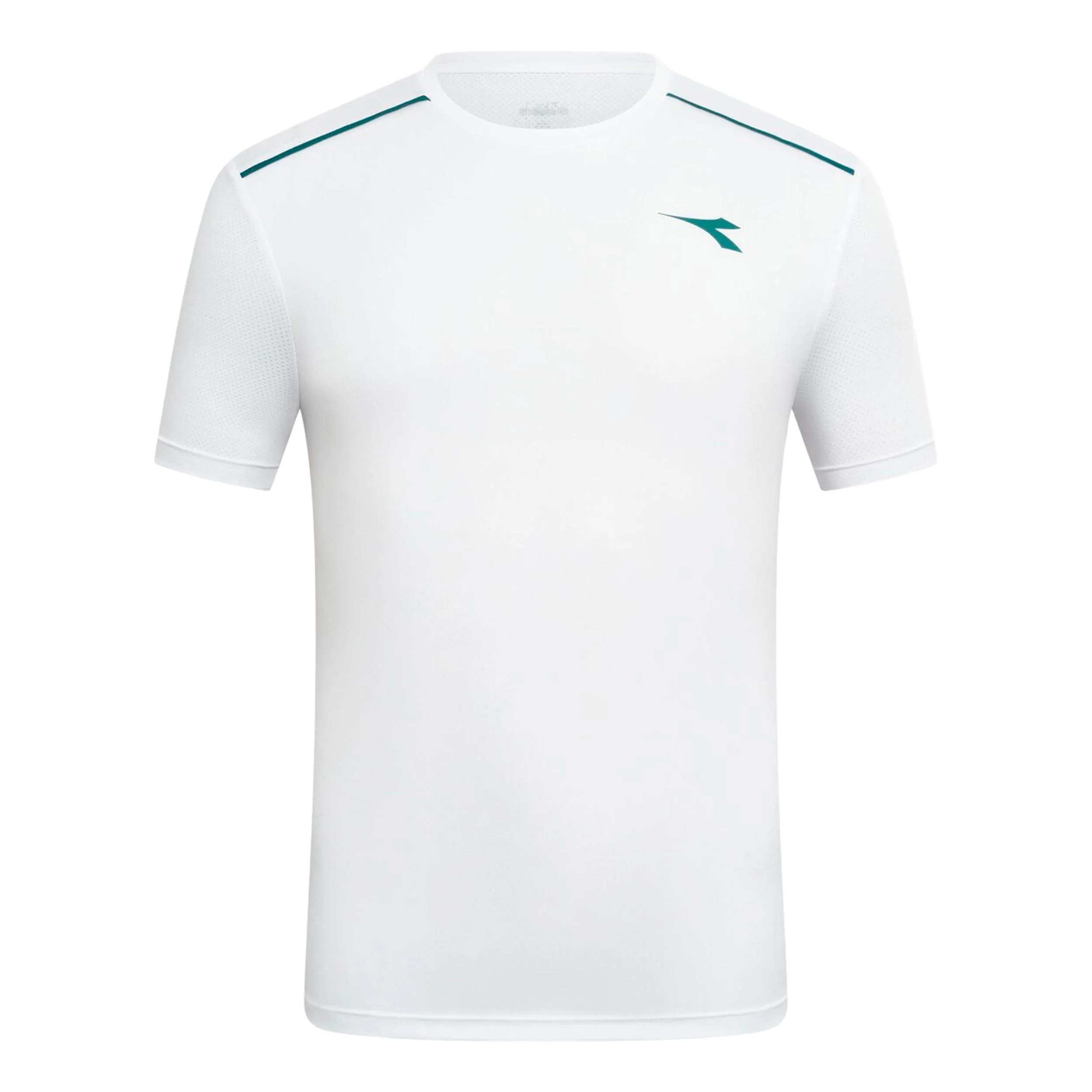 Court Camiseta de manga corta Hombres-blanco