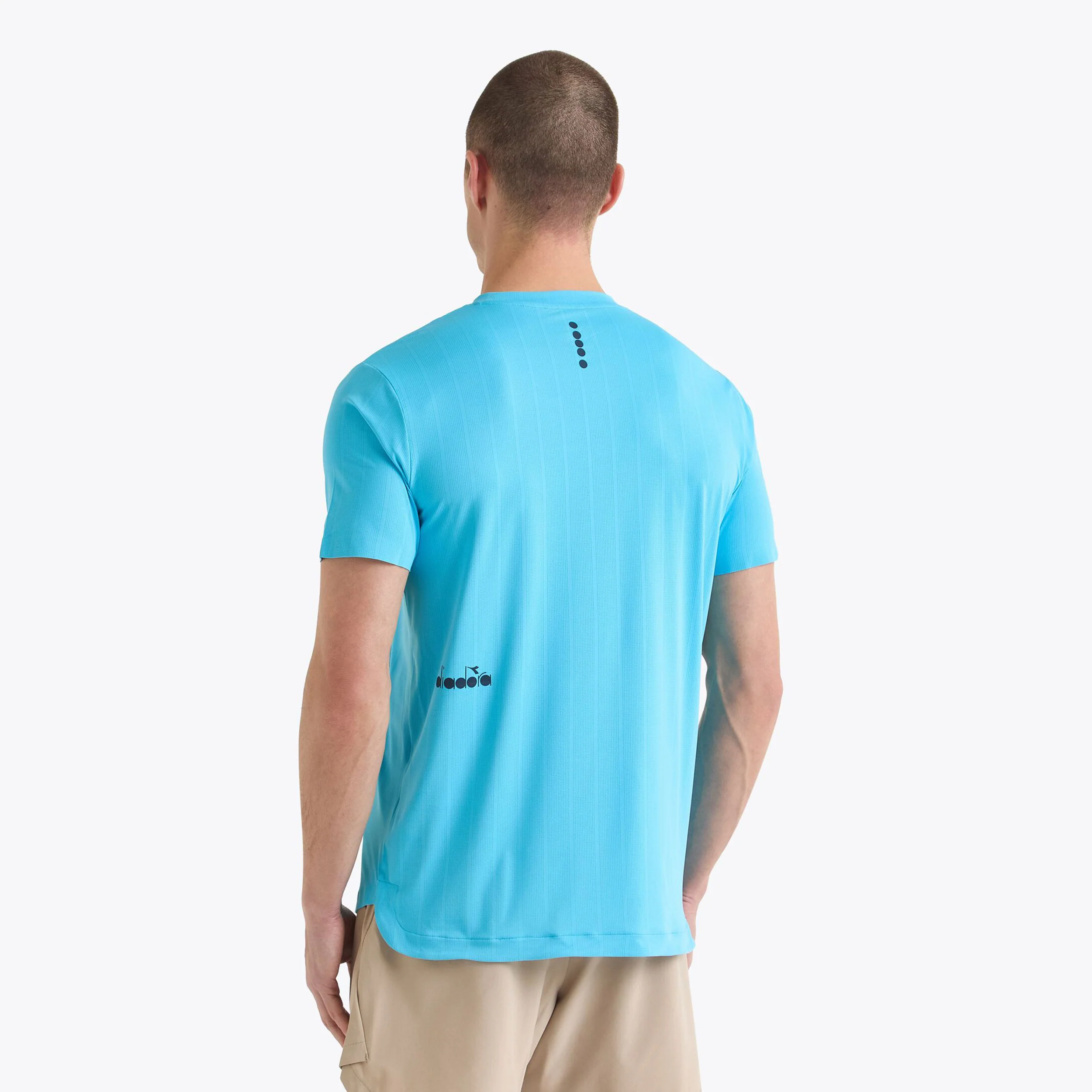Icon Camiseta De Manga Corta Hombres-Azul Claro - Image 3