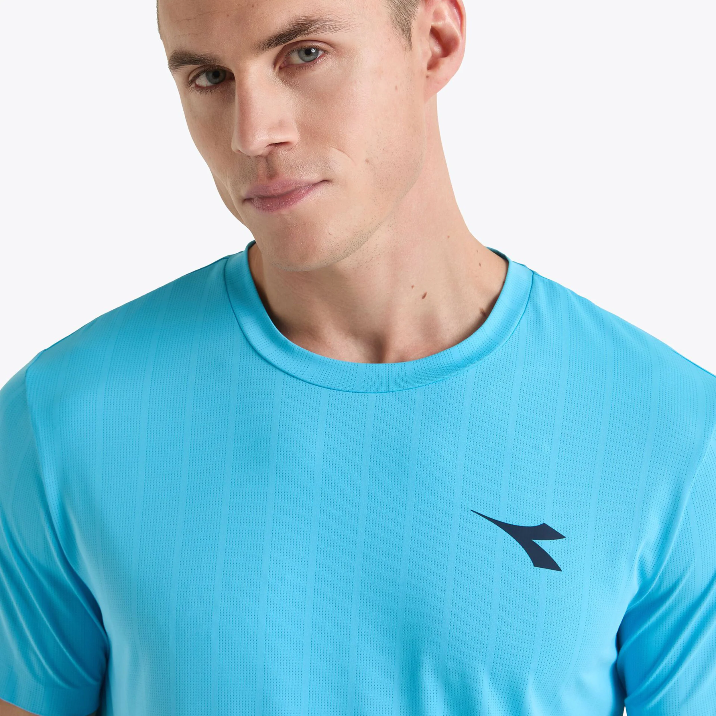 Icon Camiseta De Manga Corta Hombres-Azul Claro - Image 4