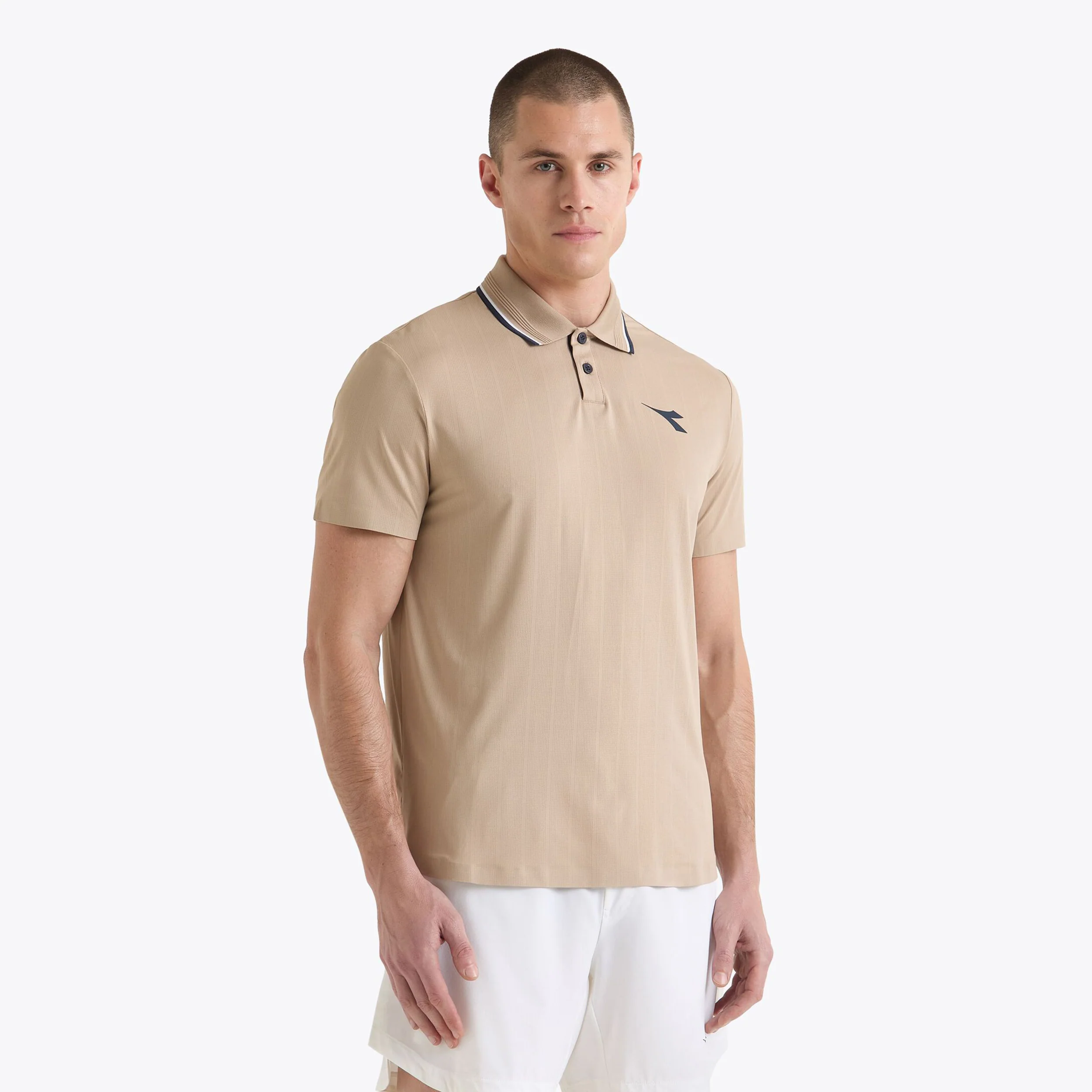Icon Polo Hombres-Beige - Image 2