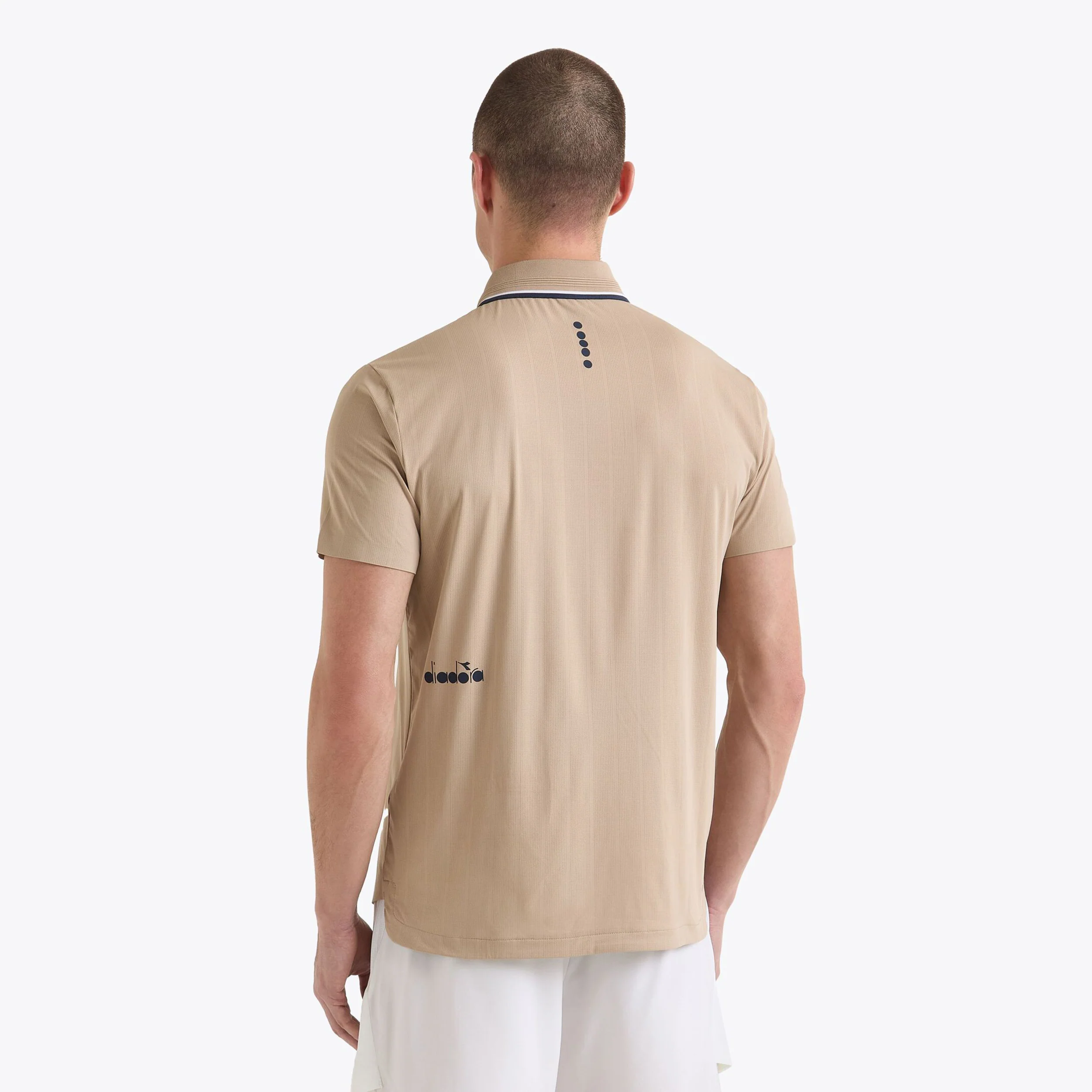 Icon Polo Hombres-Beige - Image 3