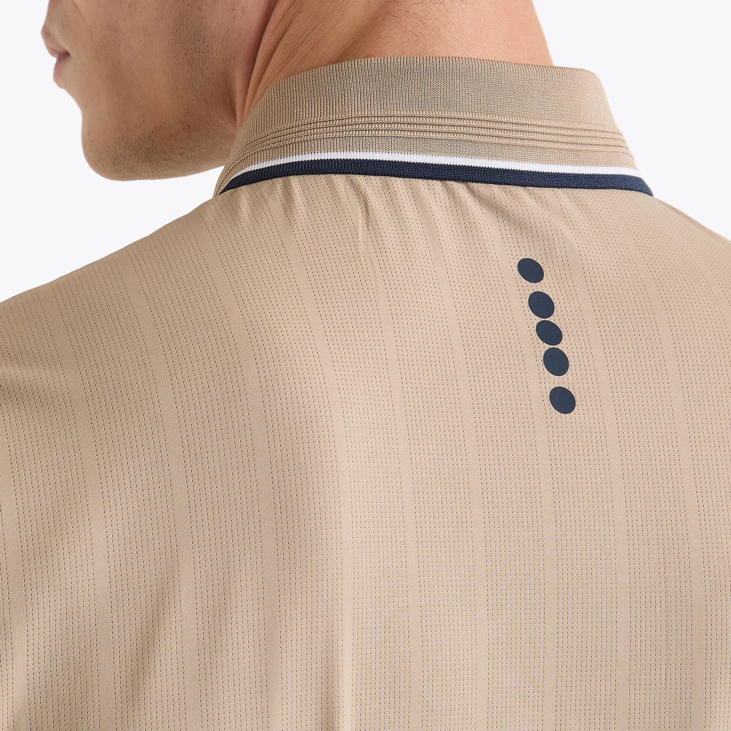 Icon Polo Hombres-Beige - Image 5